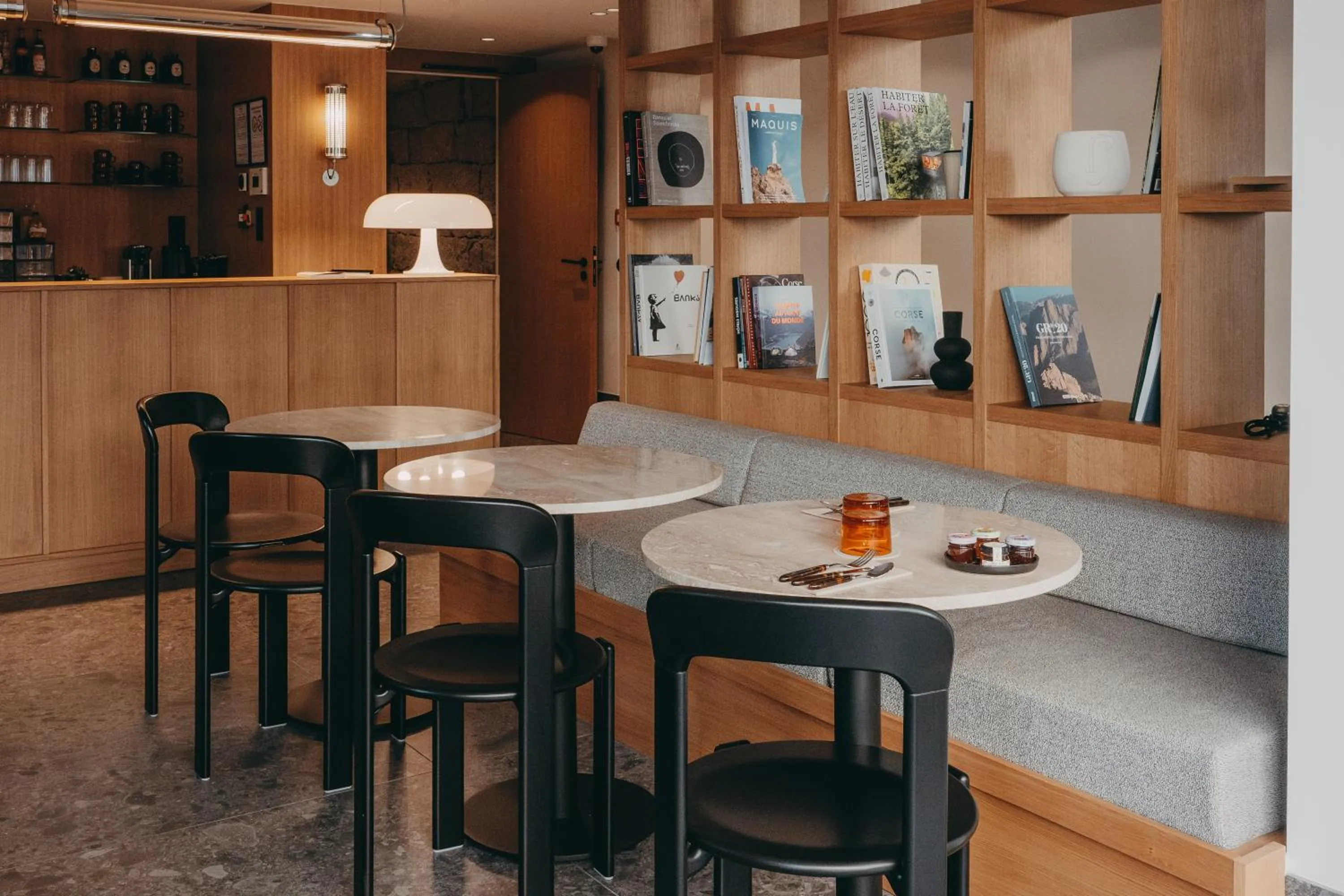 Lobby or reception in Hotel Moderne