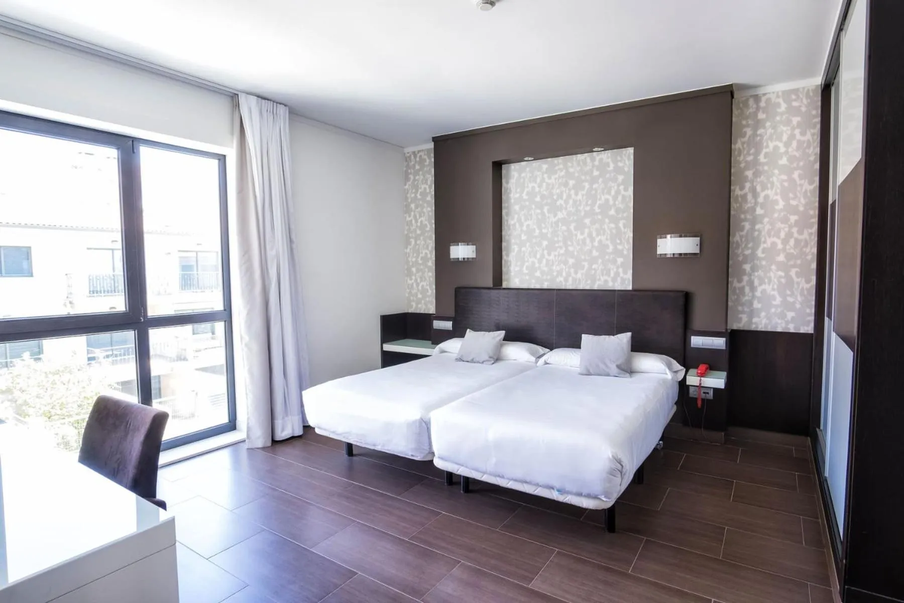 Bedroom, Bed in Hotel Alda Carril