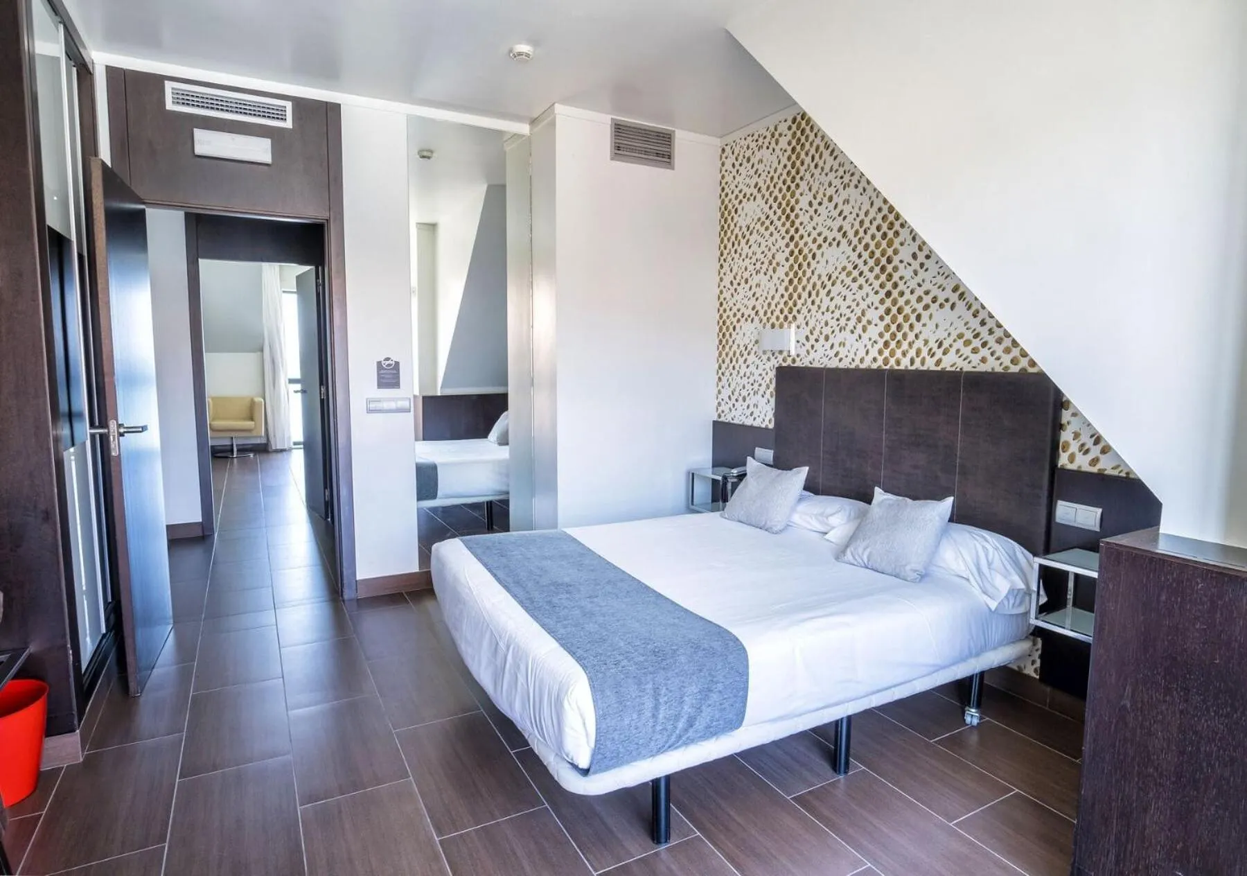 Bedroom, Bed in Hotel Alda Carril