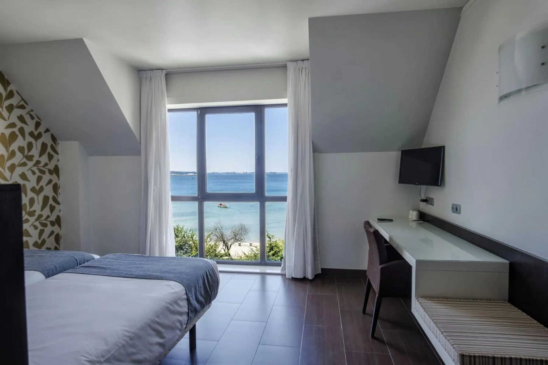 Bedroom, Bed in Hotel Alda Carril