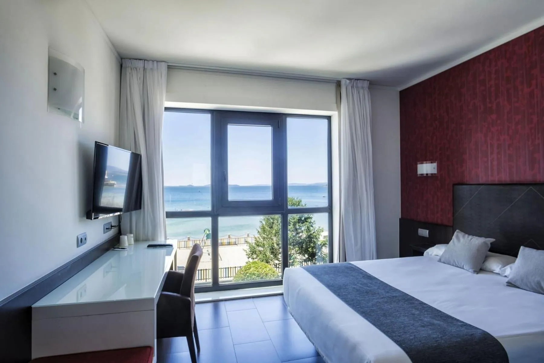 Bed in Hotel Alda Carril