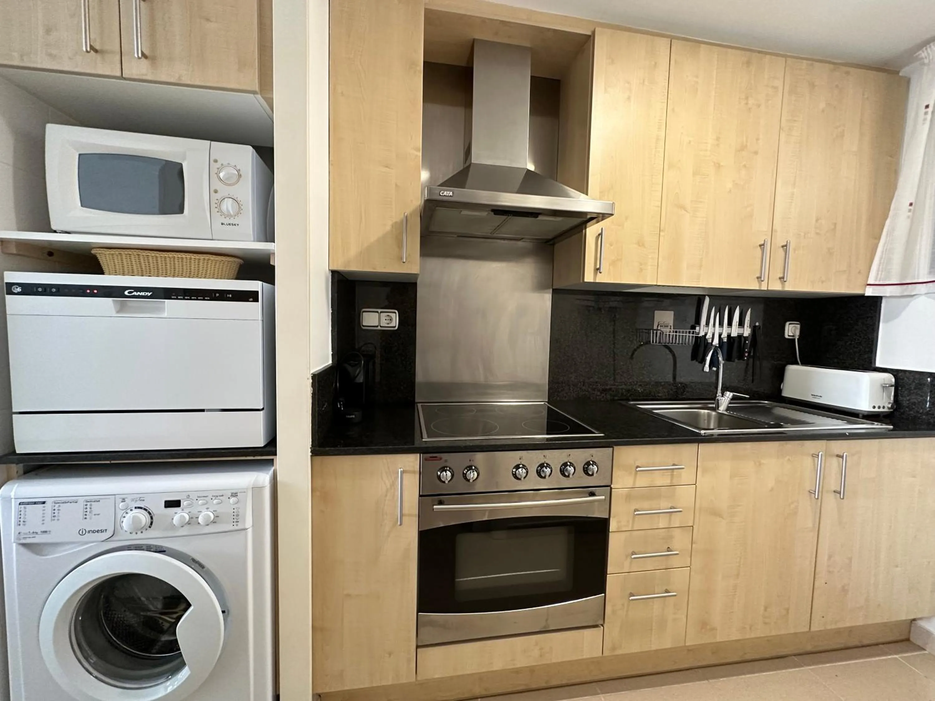 Kitchen or kitchenette in Mar i Llum