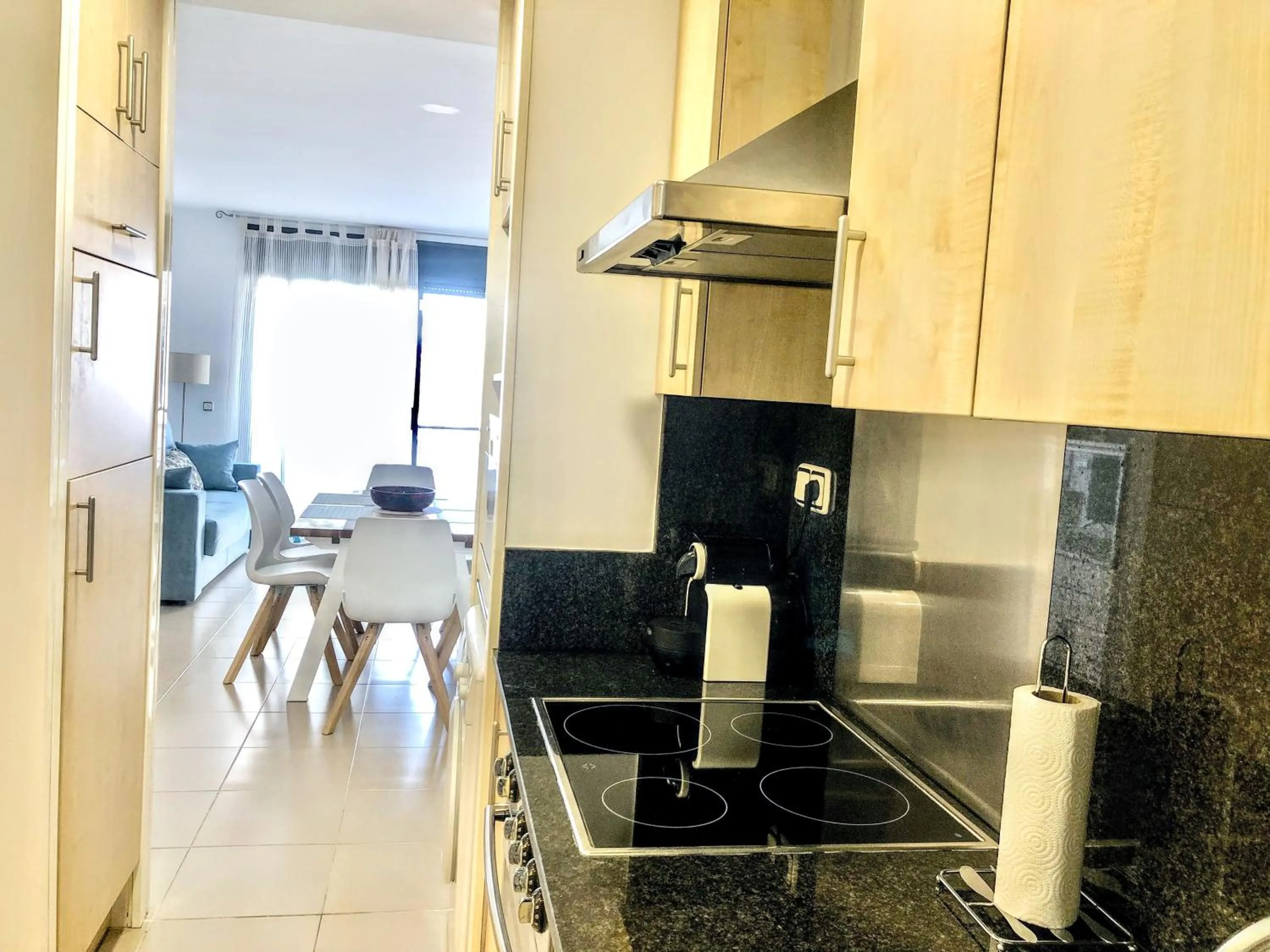 Kitchen or kitchenette in Mar i Llum