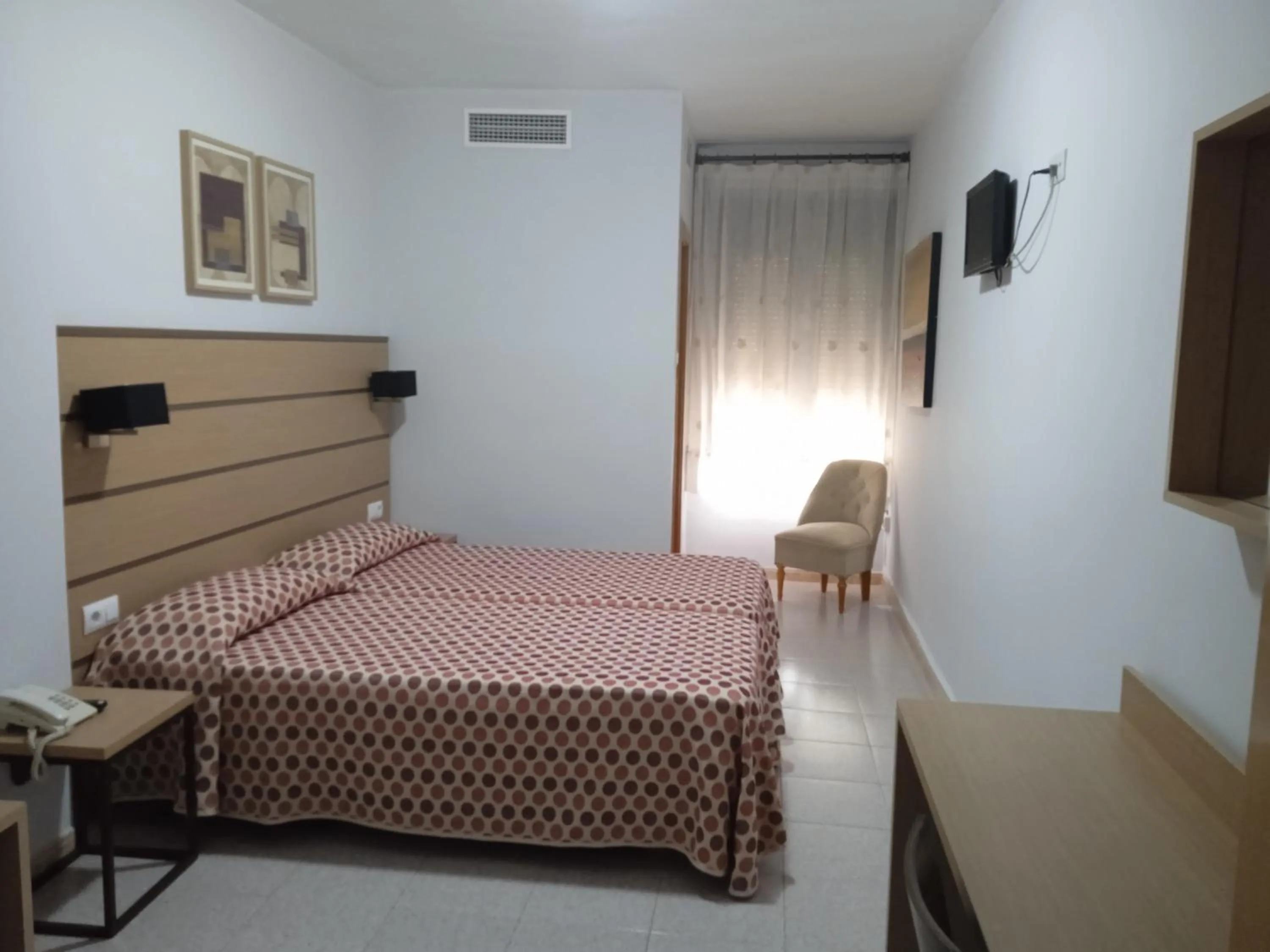 Decorative detail, Bed in Hotel Royal