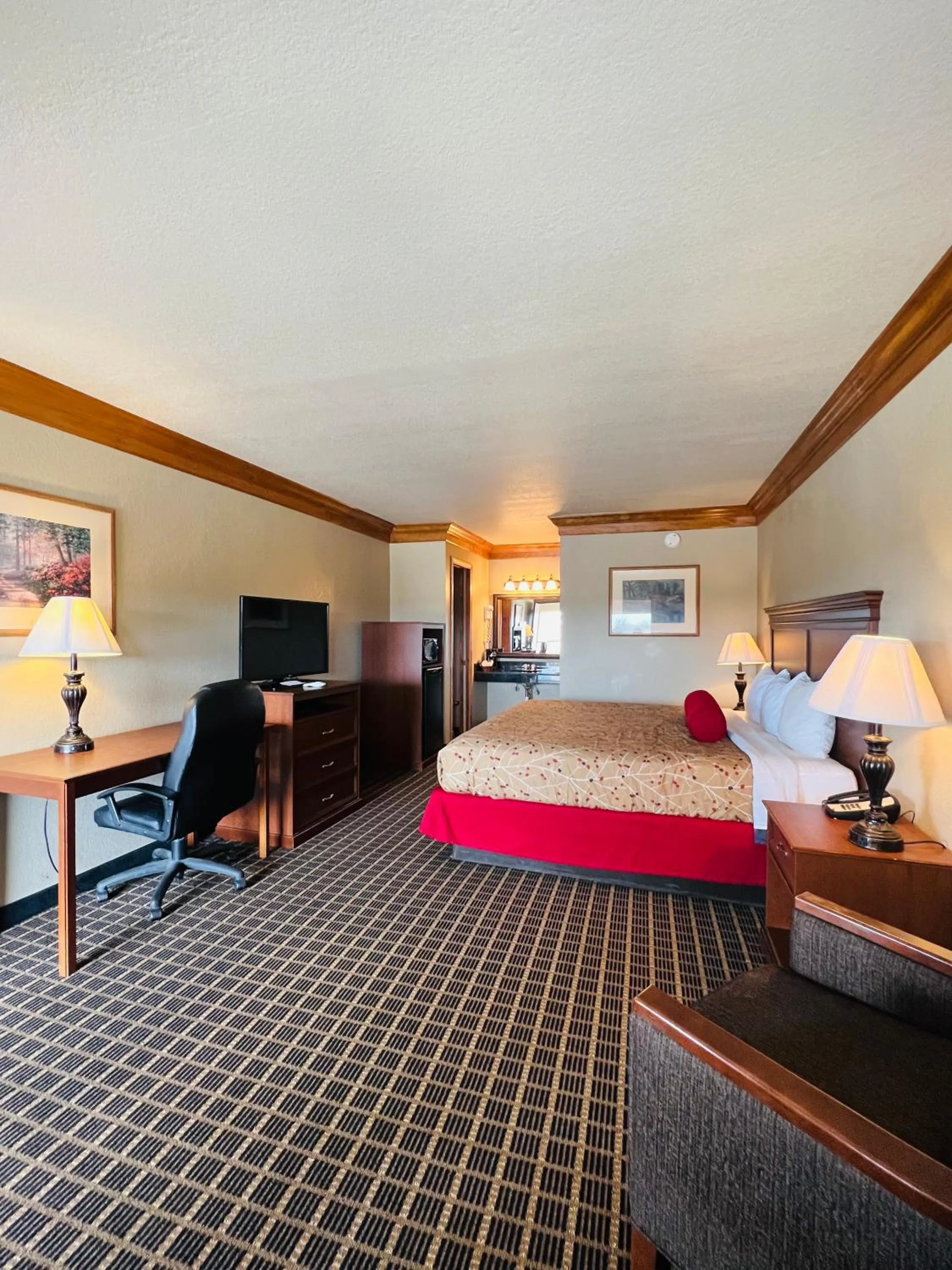 Photo of the whole room in Cattle country lodge