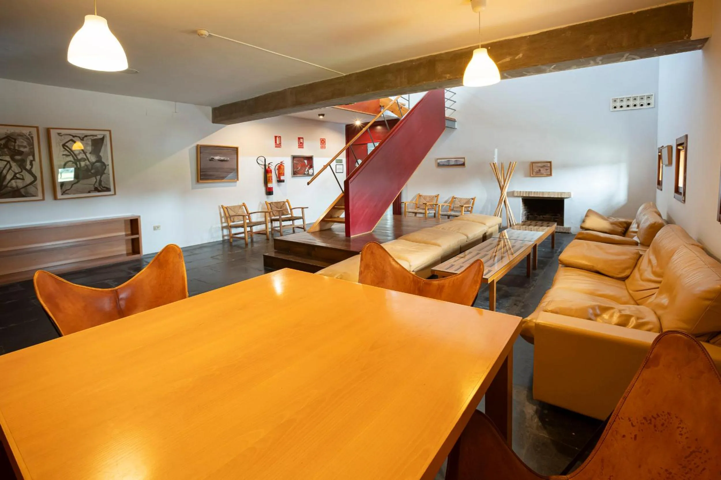 Living room in Hotel Parque de Monfragüe