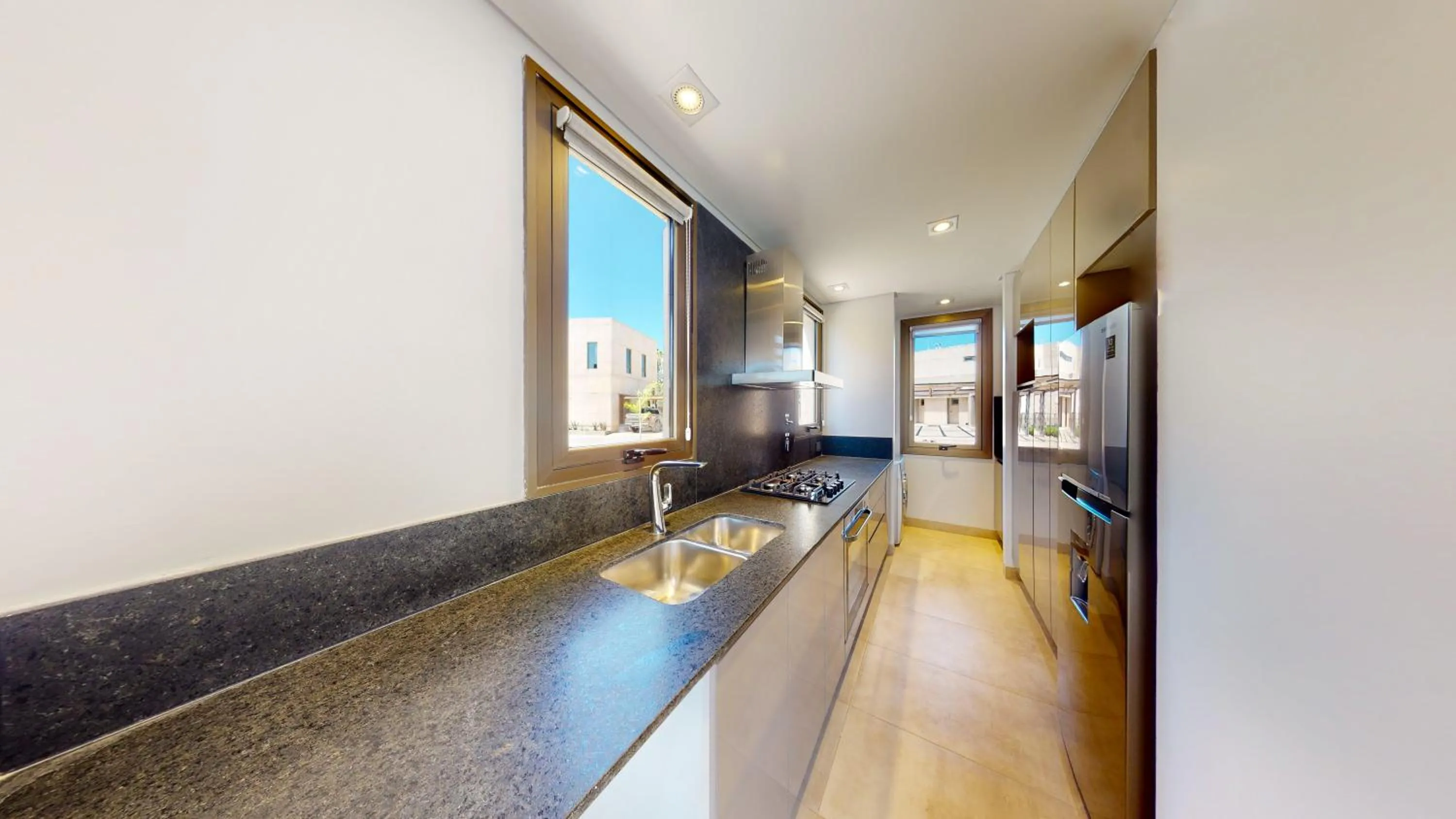 Kitchen or kitchenette in Liniers Green Apartments