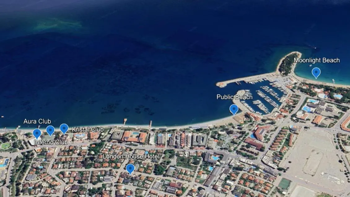 Location in London House Hotel