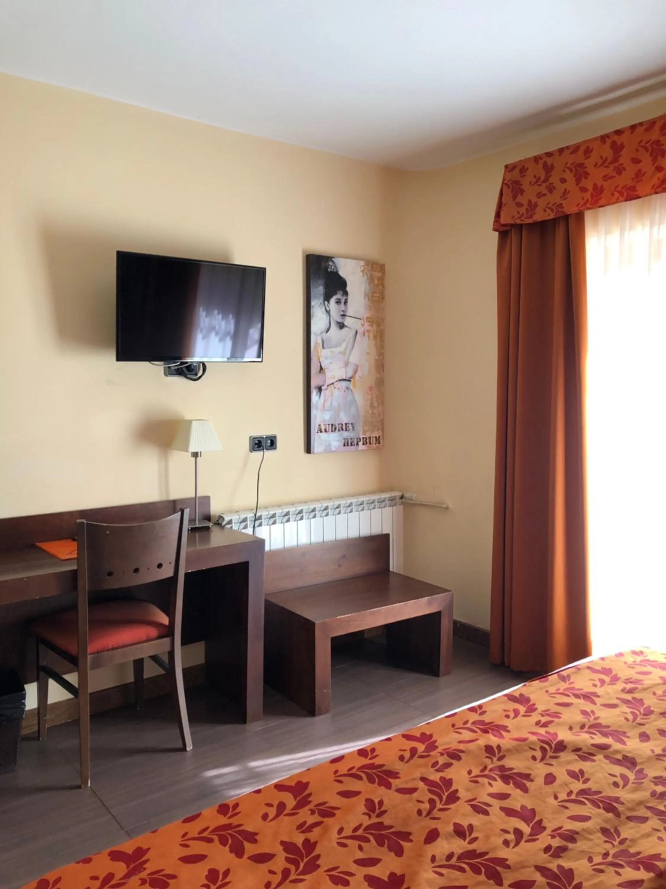 Bed in Hotel Solineu