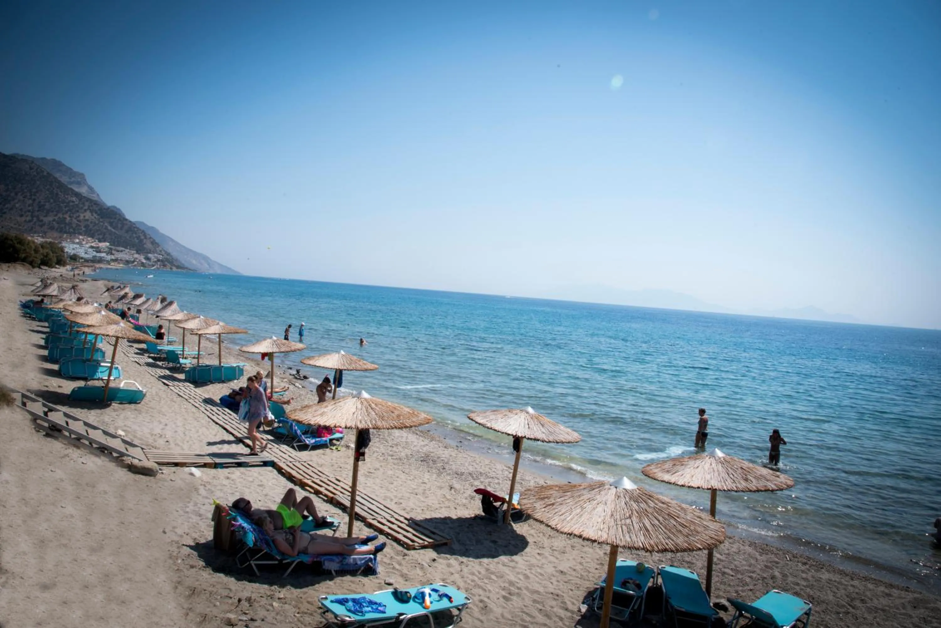 Beach in Evripides Village