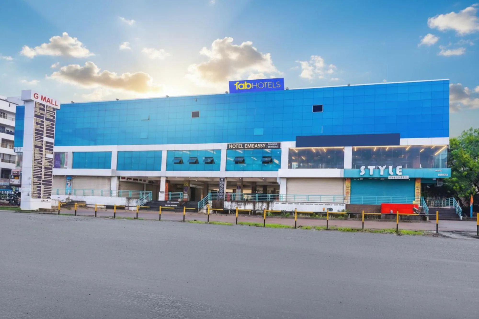 Property building in FabHotel Embassy near Amanora Mall