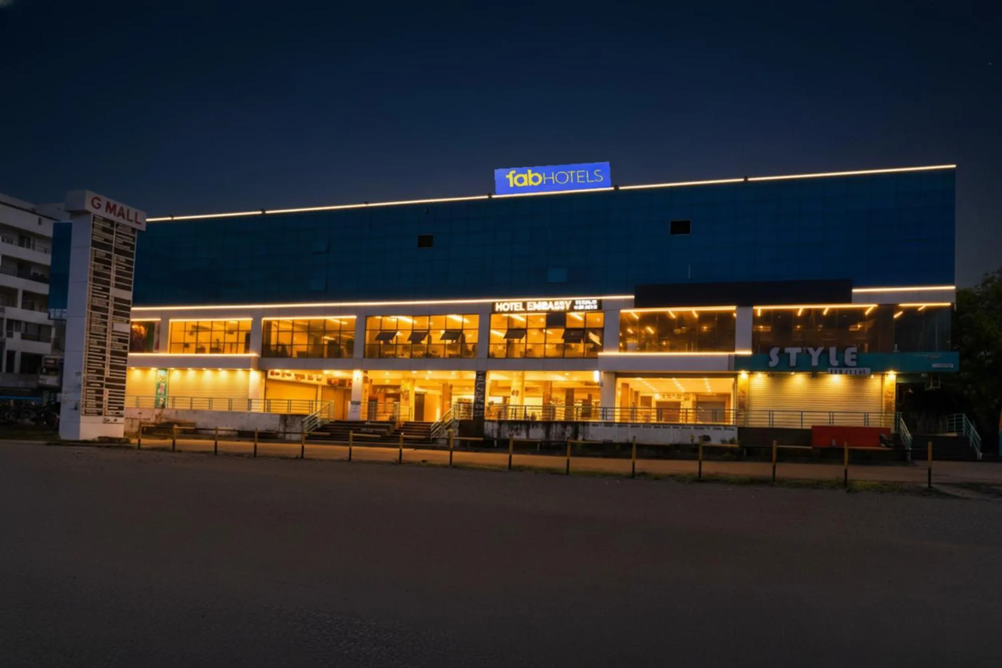 Property building in FabHotel Embassy near Amanora Mall