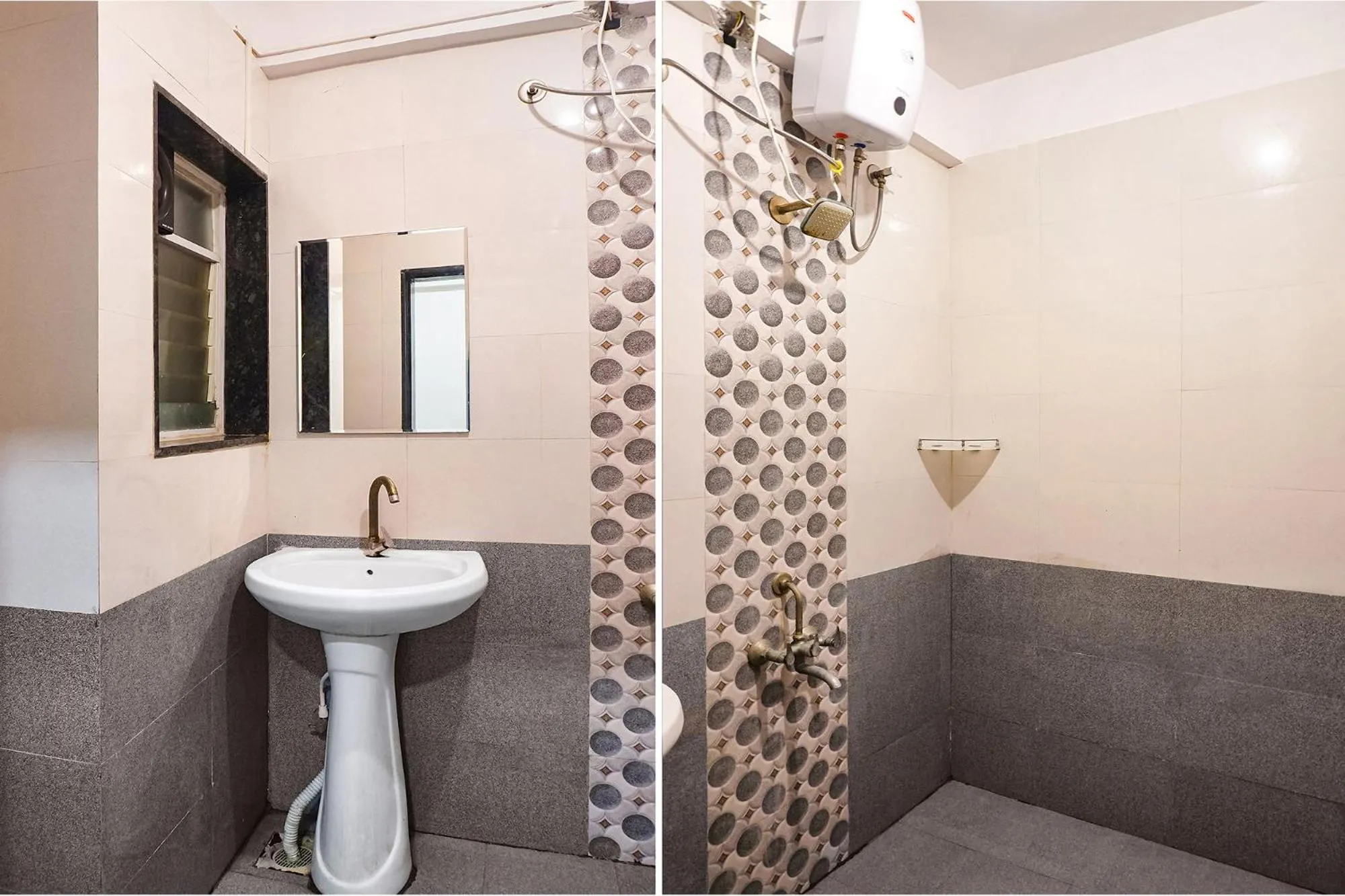 Bathroom in FabHotel Embassy near Amanora Mall