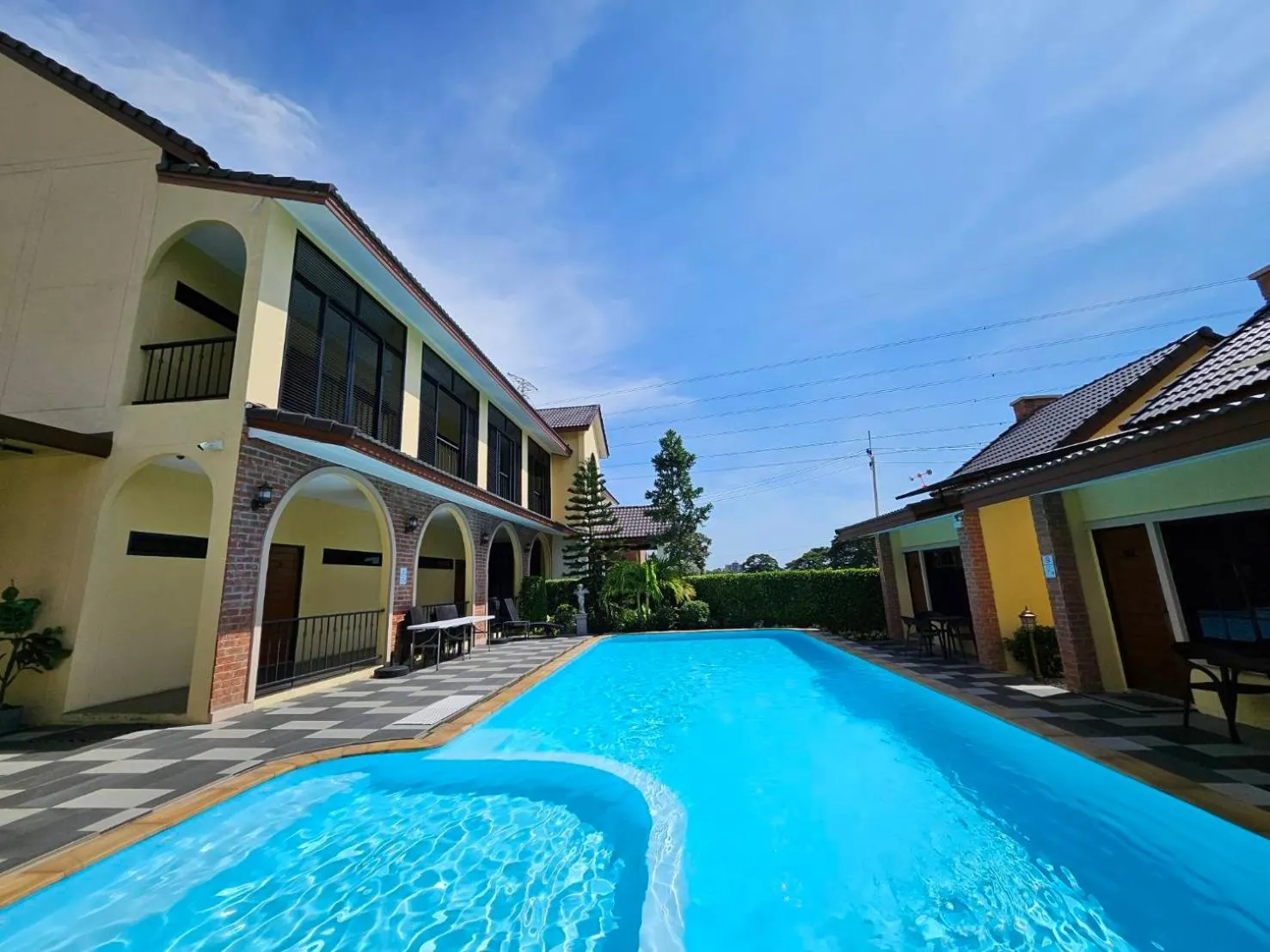 Swimming pool in CottagePine Rayong Resort&Cafe