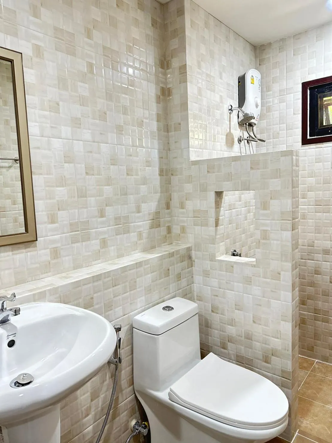 Toilet in CottagePine Rayong Resort&Cafe