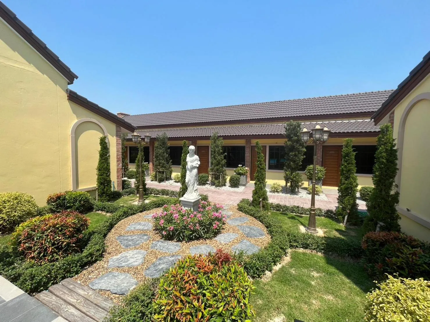 Property building in CottagePine Rayong Resort&Cafe