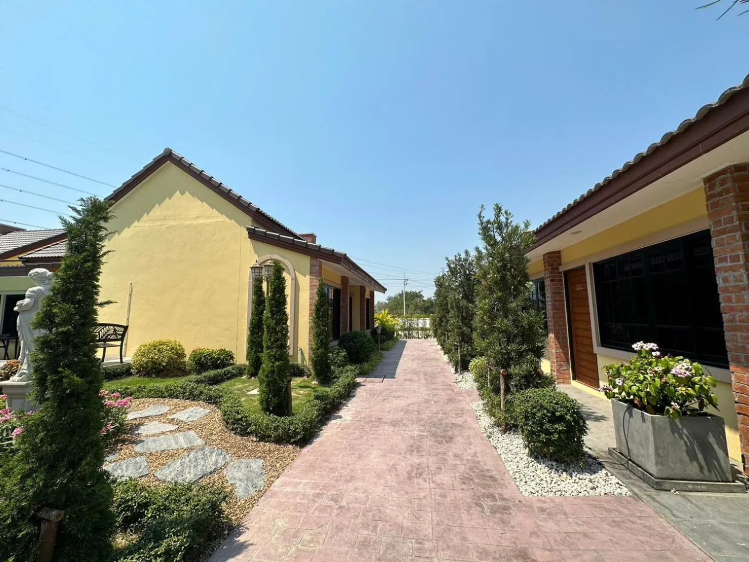 Property building in CottagePine Rayong Resort&Cafe