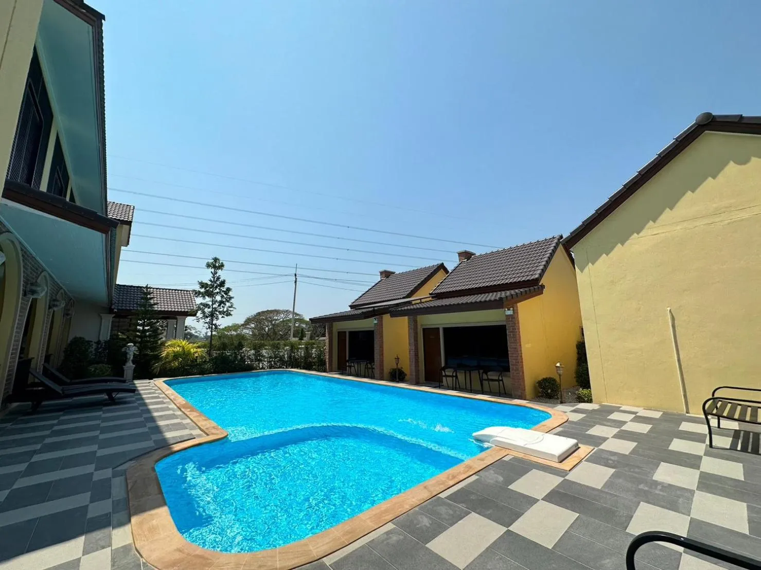 Property building in CottagePine Rayong Resort&Cafe