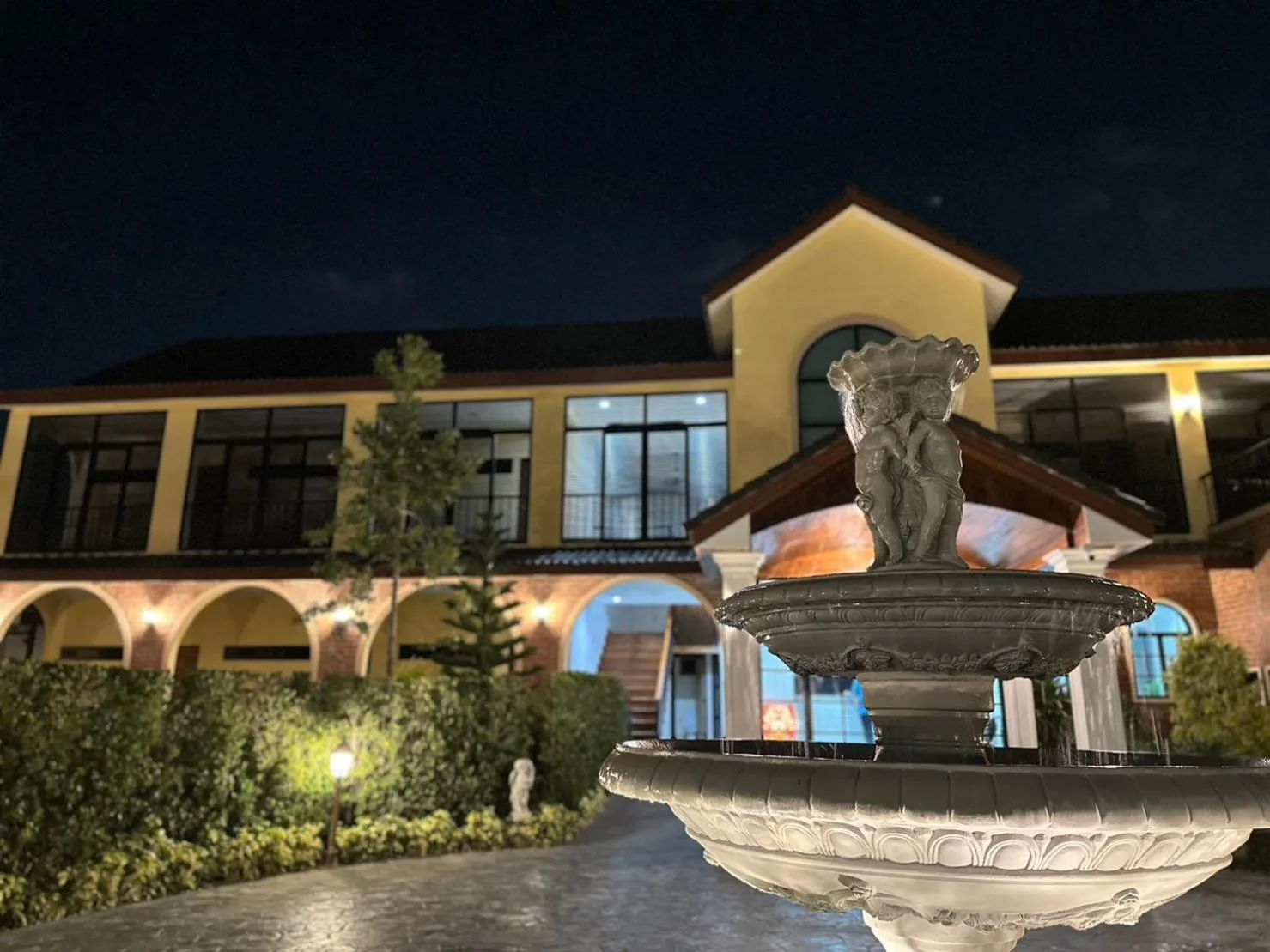 Property building in CottagePine Rayong Resort&Cafe