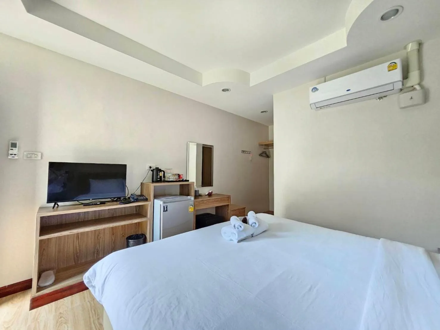 Bedroom, Bed in CottagePine Rayong Resort&Cafe