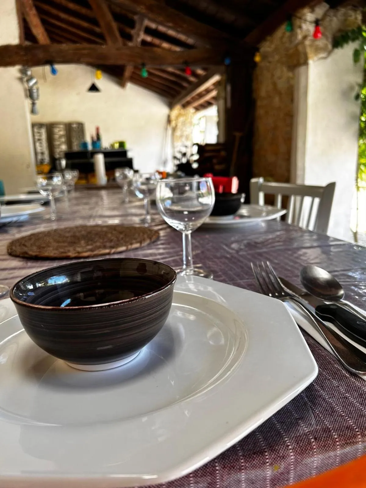 Dining area in Relais de la tour