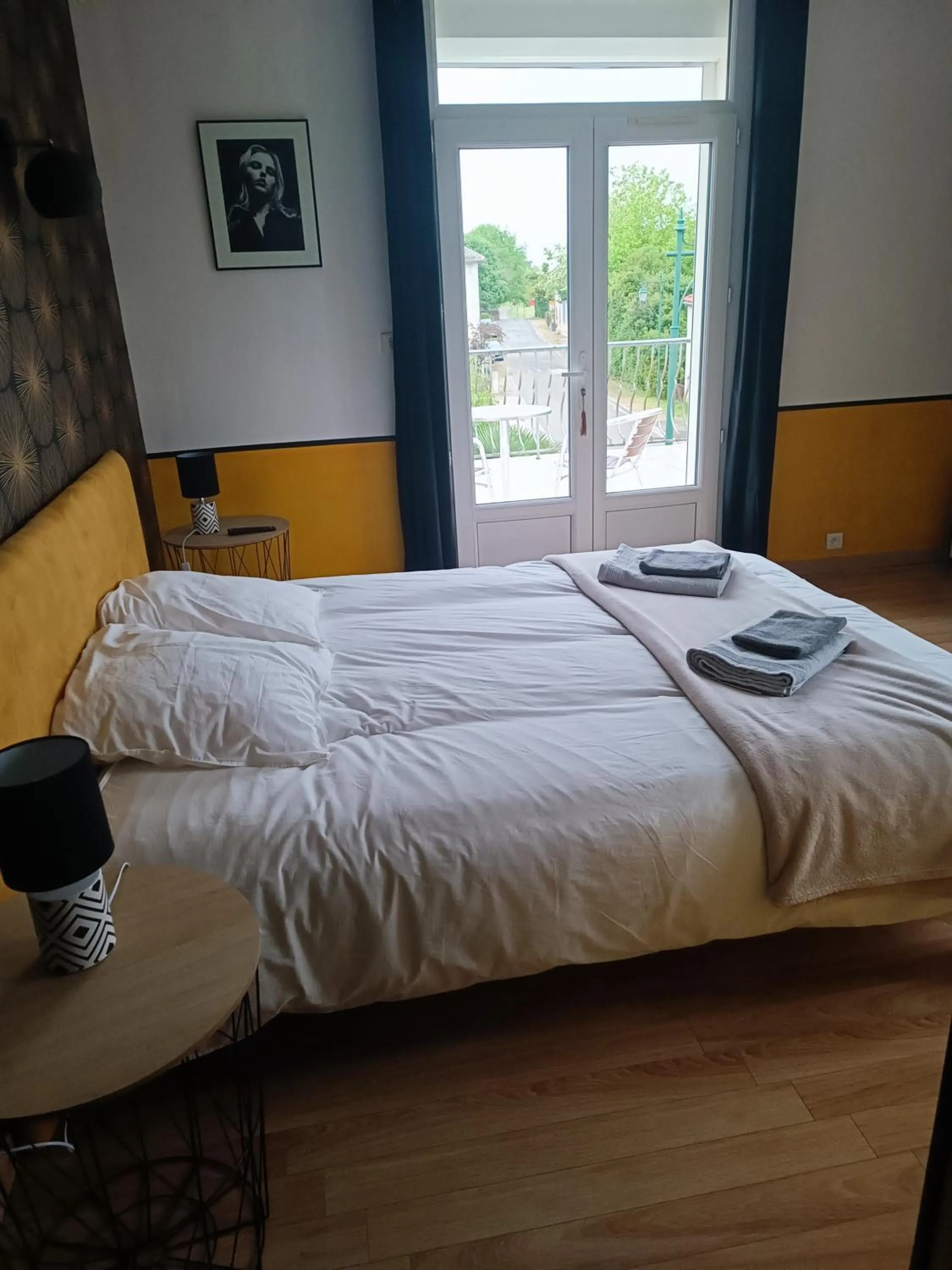 Bed in Relais de la tour