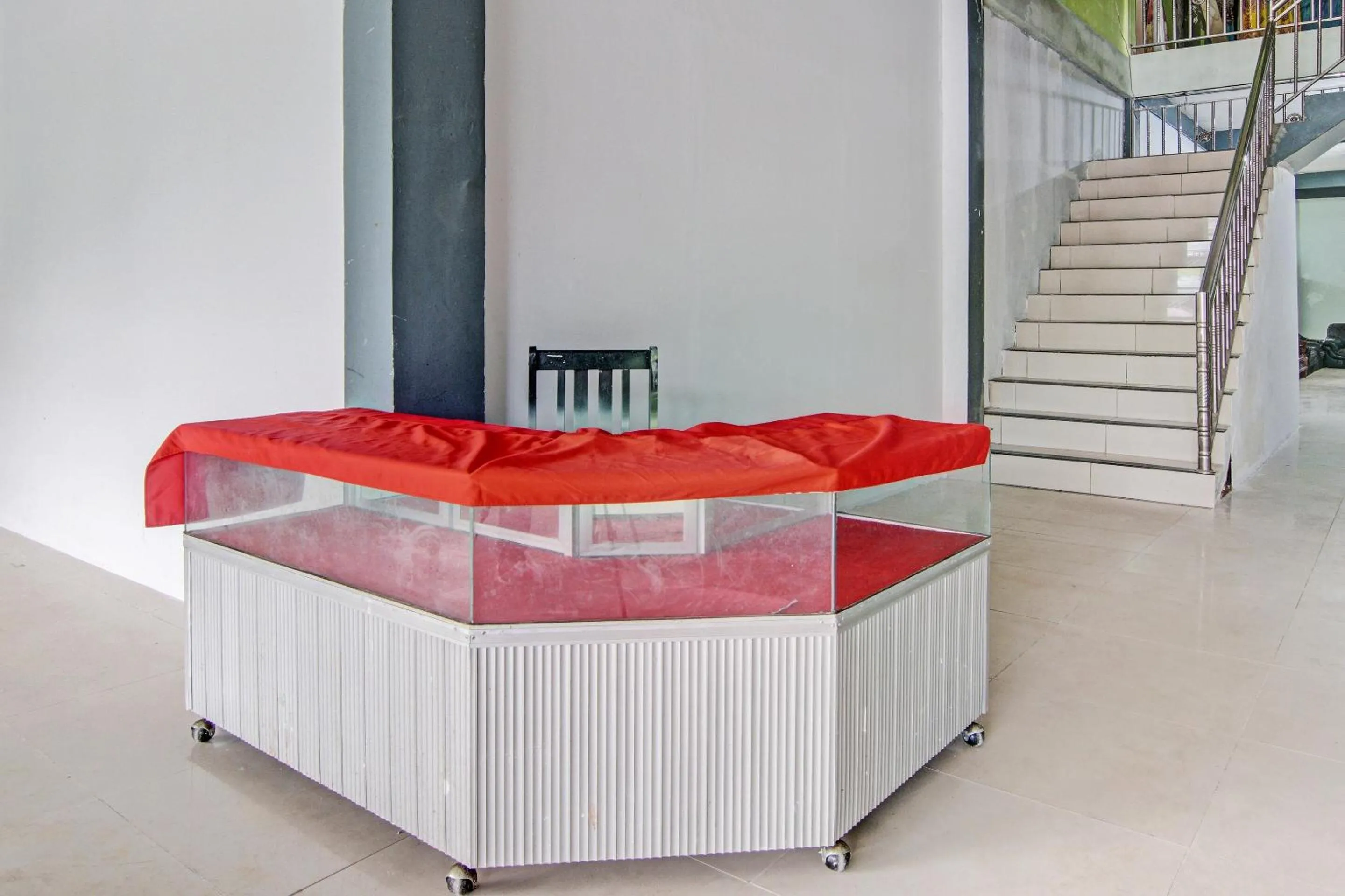 Lobby or reception in Hotel O Salsa Homestay Syariah Near Pondok Pesantren MUALLIMIN Muhammadiyah Bangkinang Kota