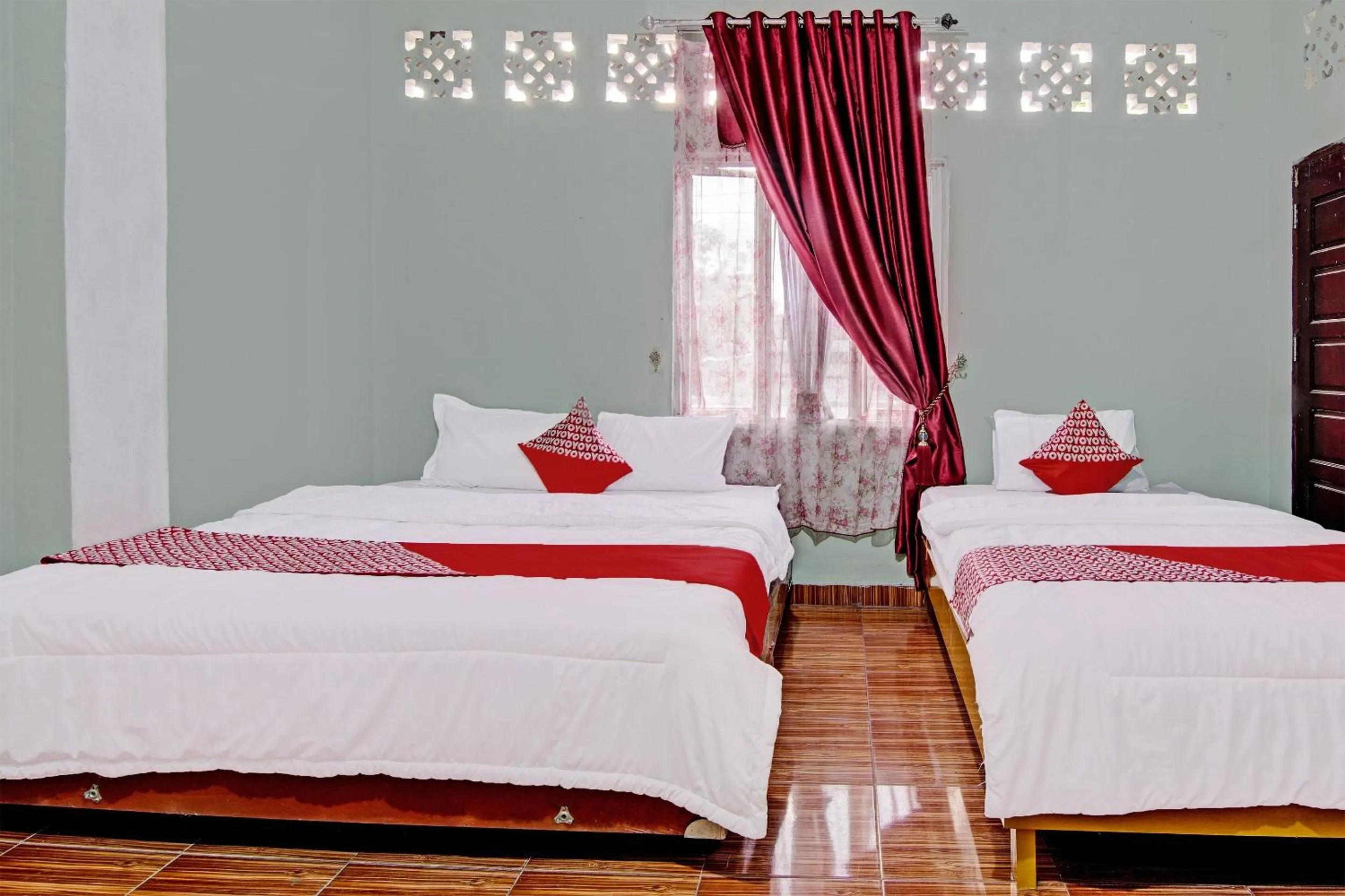 Bedroom, Bed in Hotel O Salsa Homestay Syariah Near Pondok Pesantren MUALLIMIN Muhammadiyah Bangkinang Kota