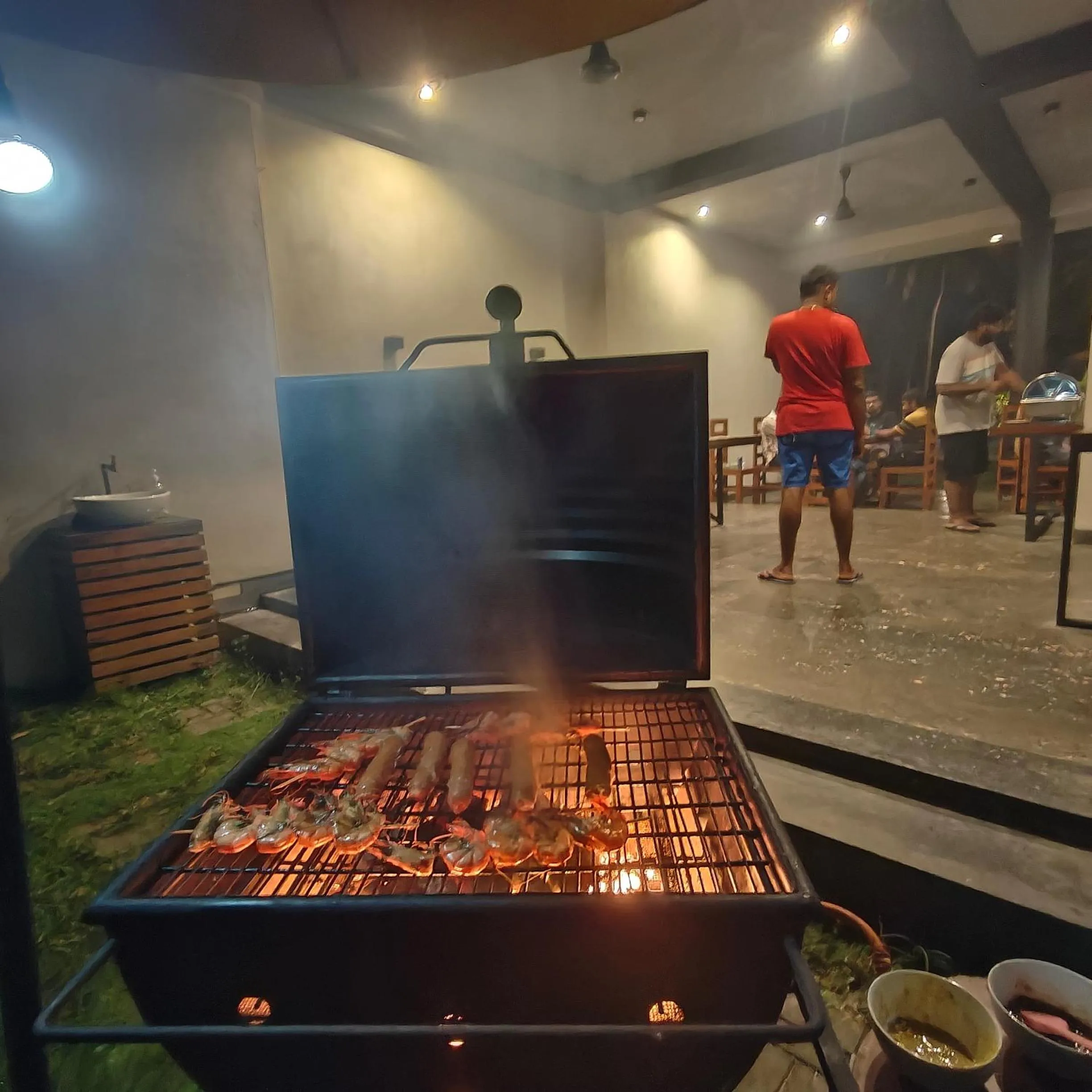 BBQ facilities in Mango Tree Villa Bentota