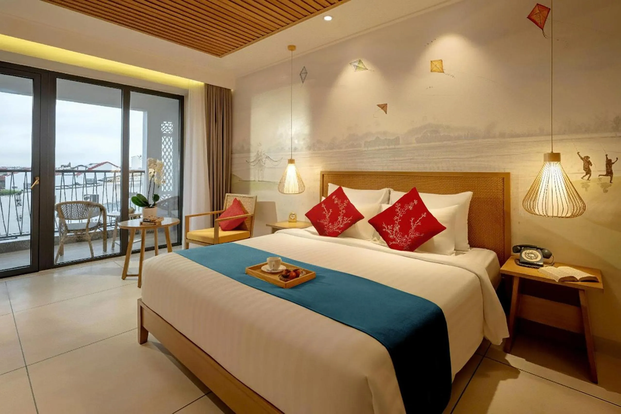 Bed in Little Oasis - An Eco Friendly Hotel & Spa