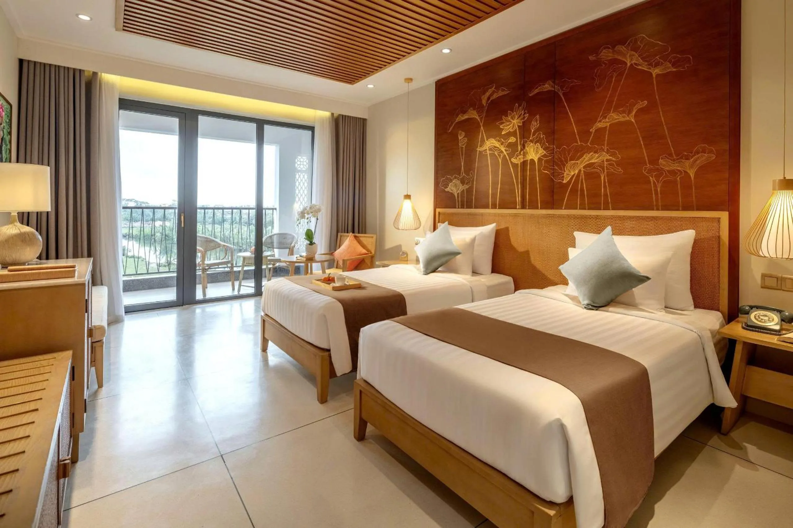 Bed in Little Oasis - An Eco Friendly Hotel & Spa