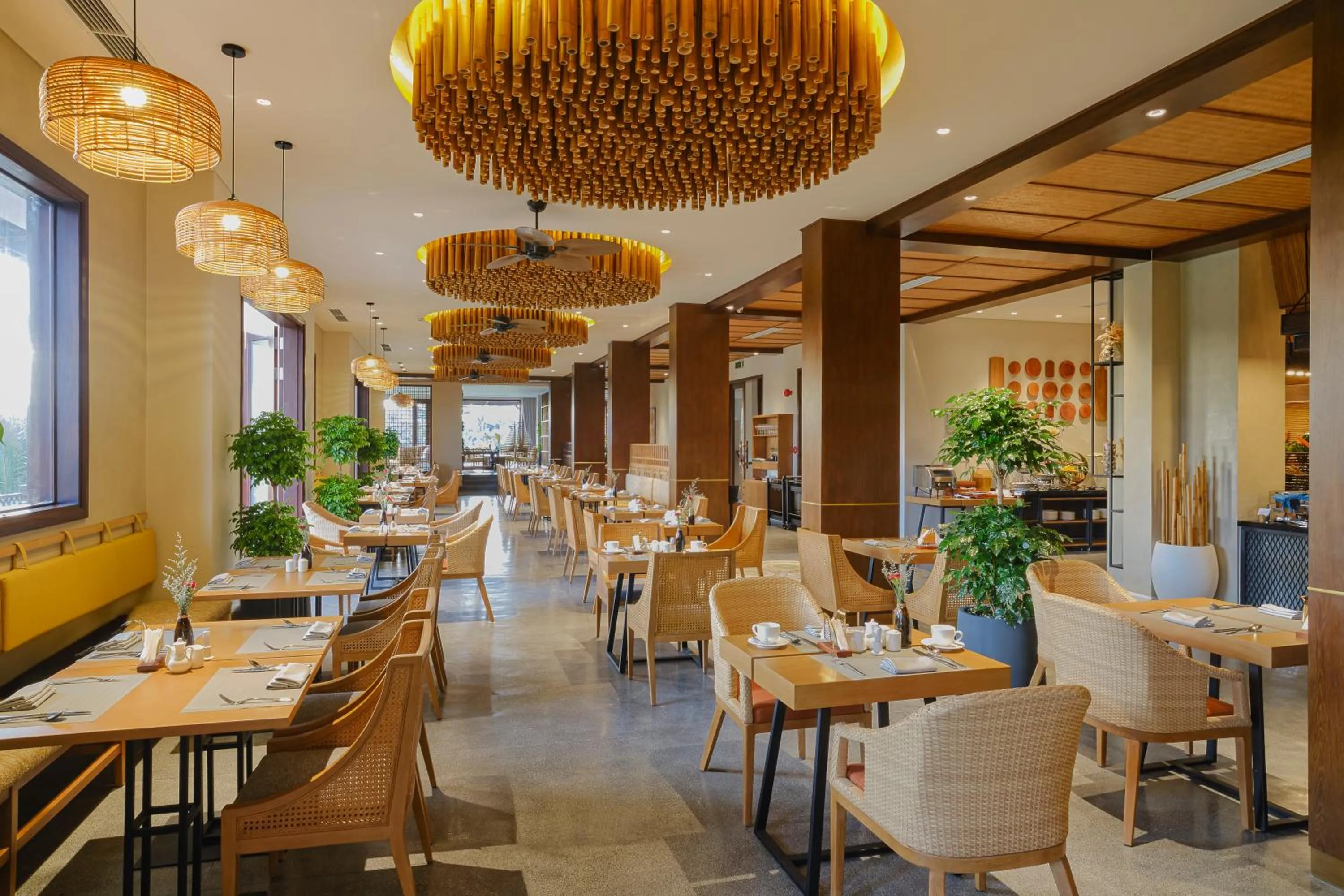 Restaurant/places to eat in Little Oasis - An Eco Friendly Hotel & Spa