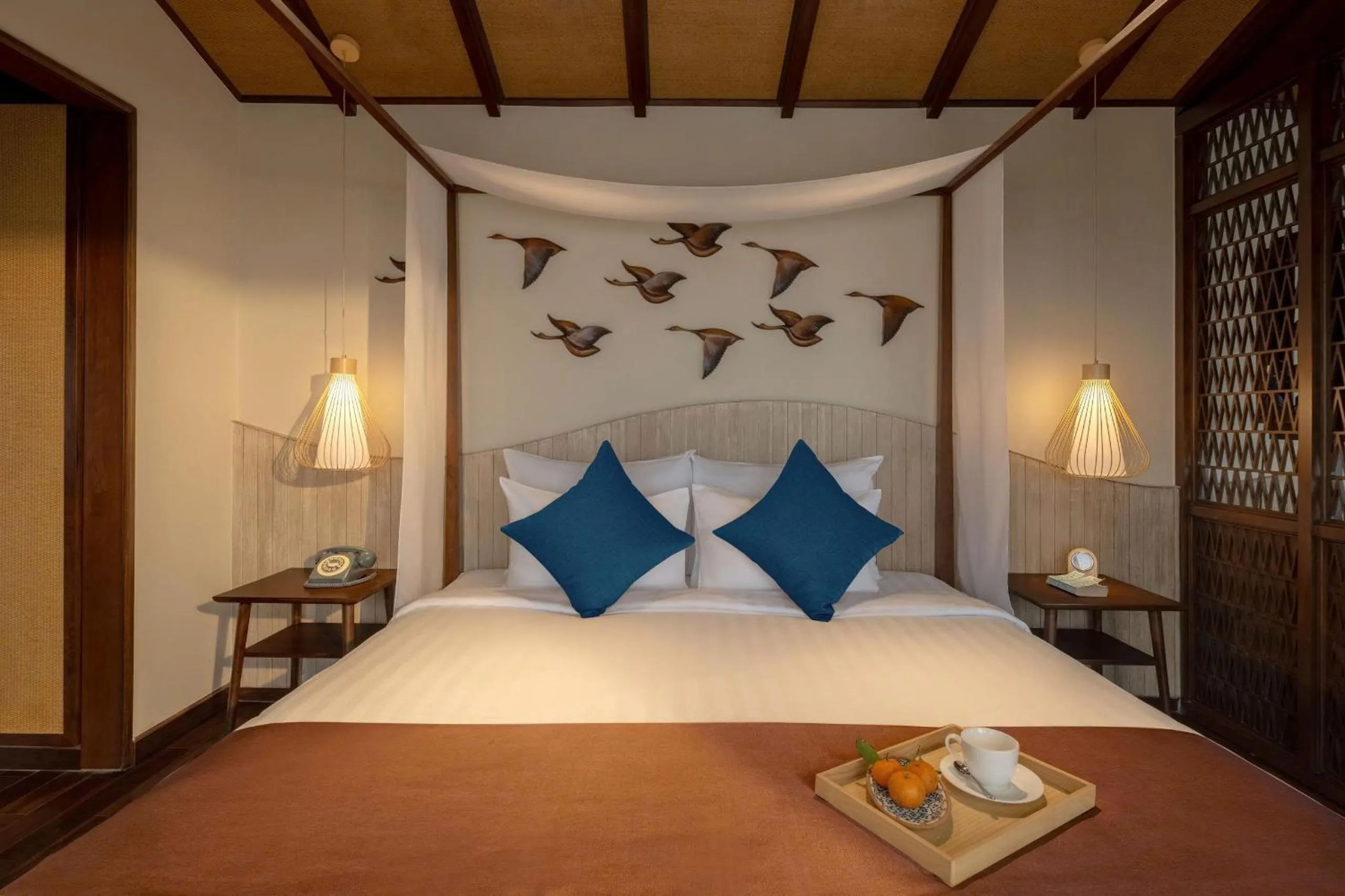 Bed in Little Oasis - An Eco Friendly Hotel & Spa