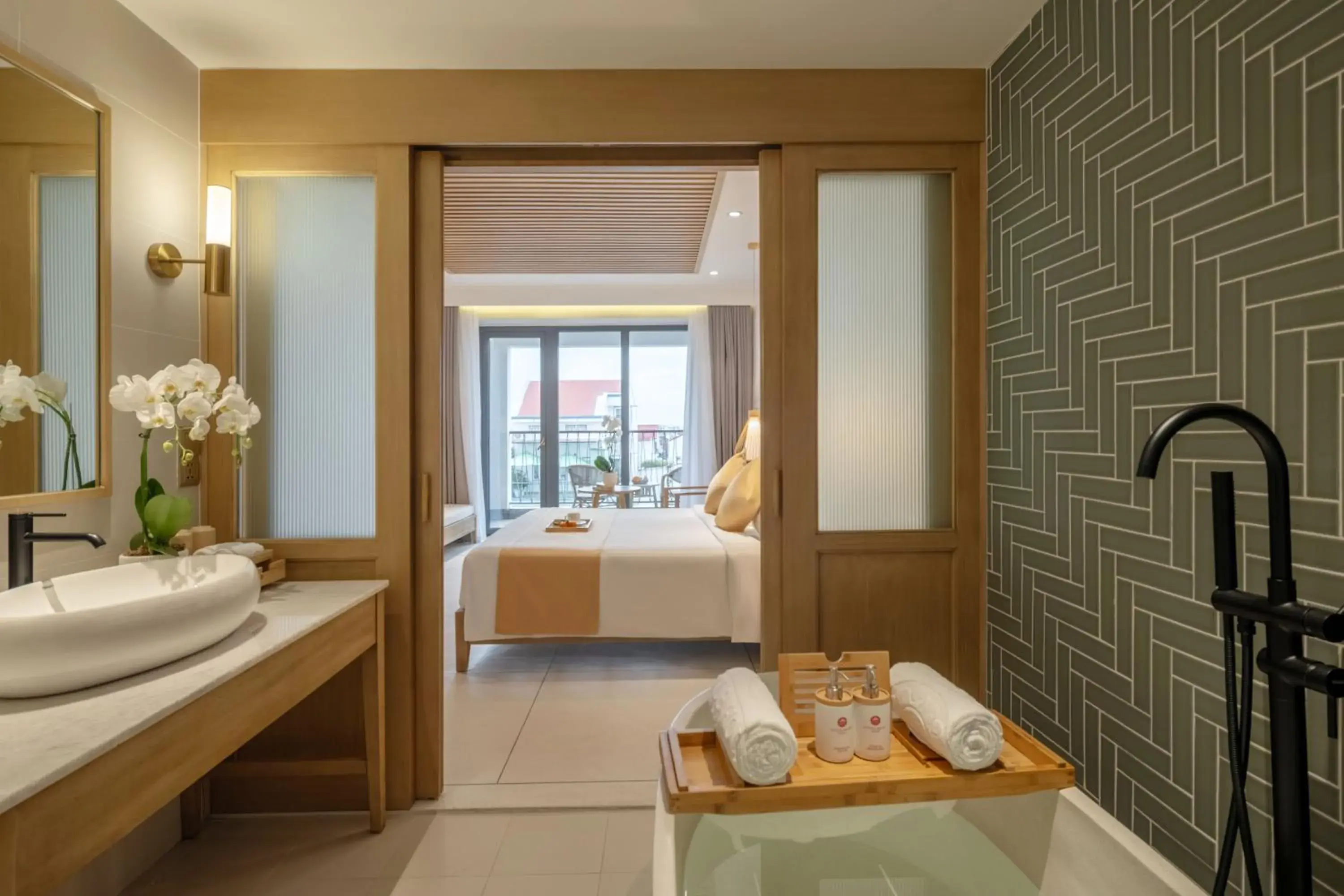 Little Oasis Balcony Town in Little Oasis - An Eco Friendly Hotel & Spa Little Oasis Balcony Town in Little Oasis - An Eco Friendly Hotel & Spa