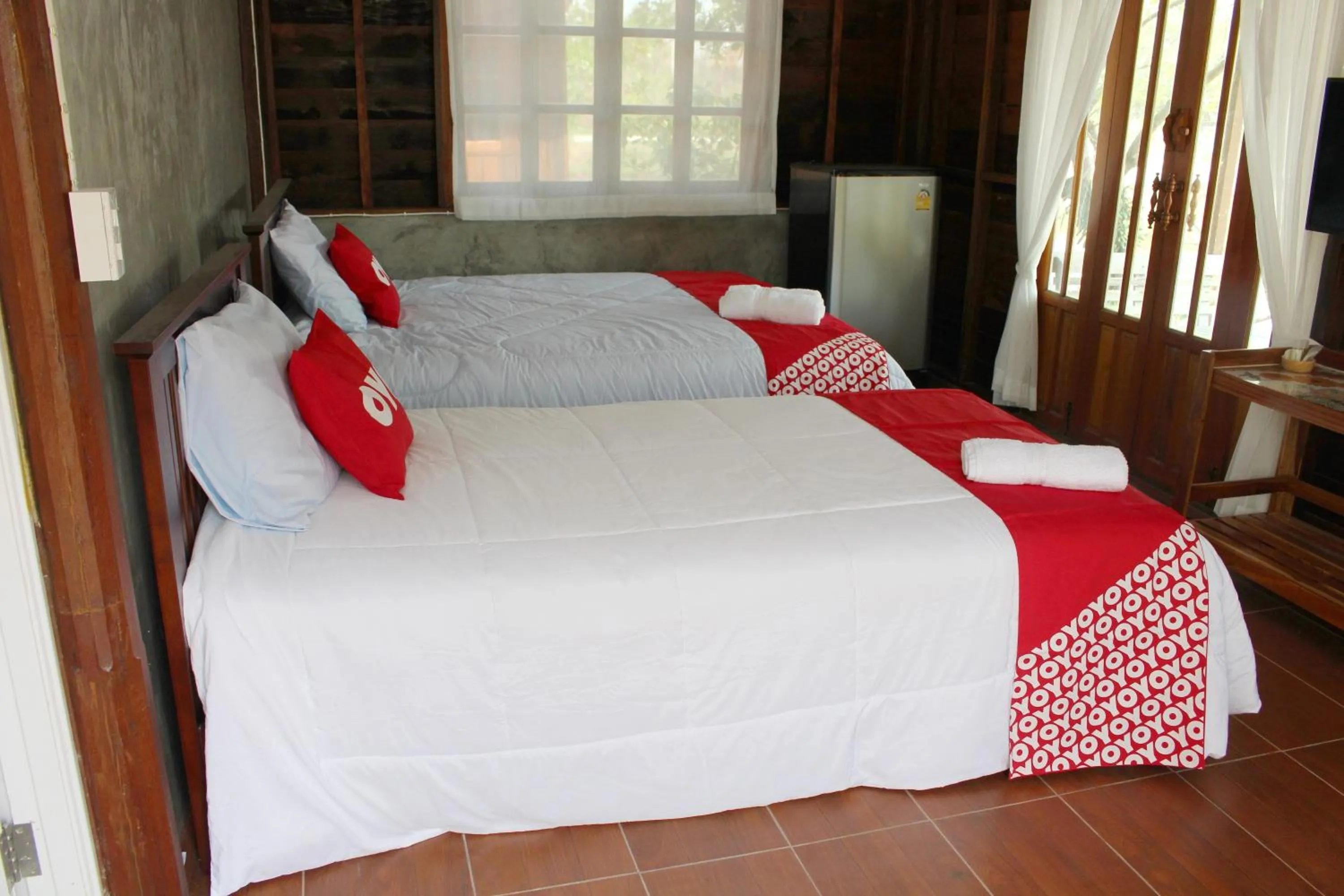 Bedroom in Baan Suan Mulberry Farmstay