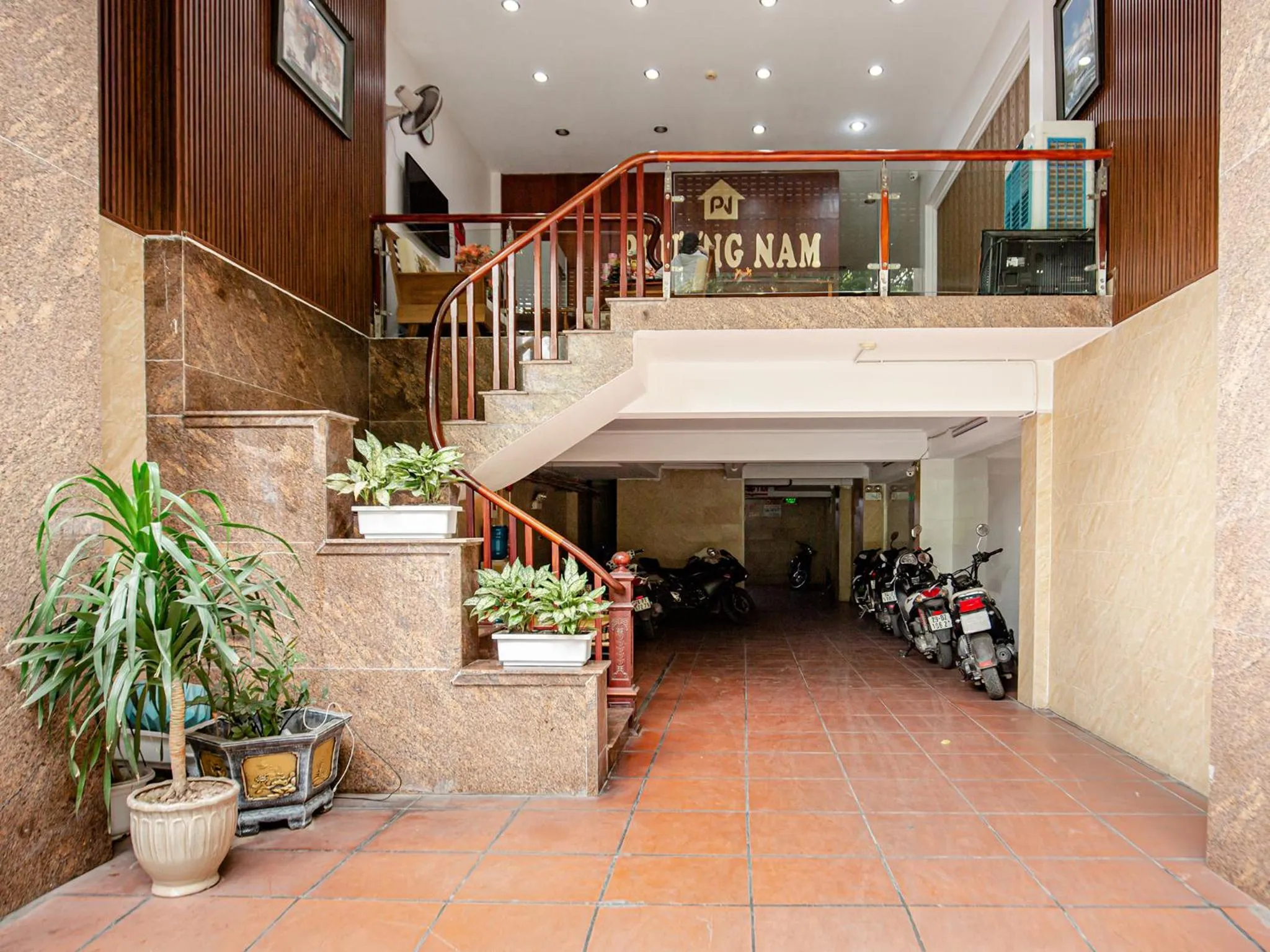 Facade/entrance in Phuong Nam Hotel Aeon Mall Long Bien