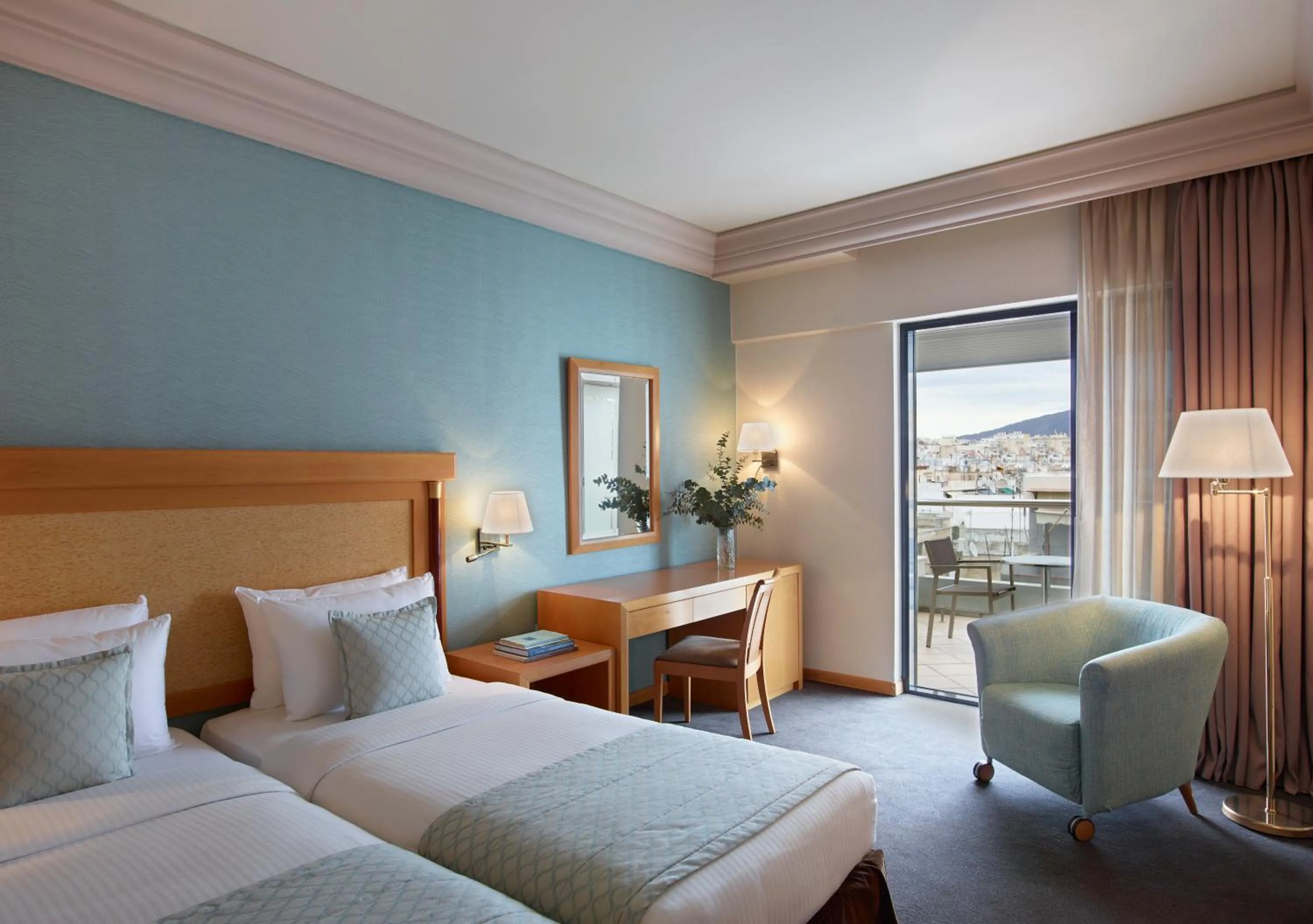 Photo of the whole room, Bed in Athens Zafolia Hotel