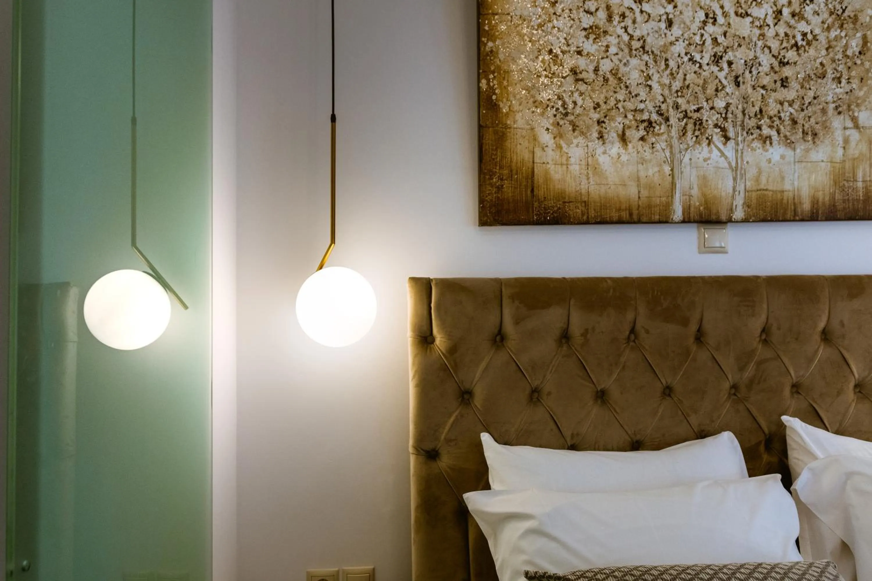 Bed in Bozzali Deluxe Hotel