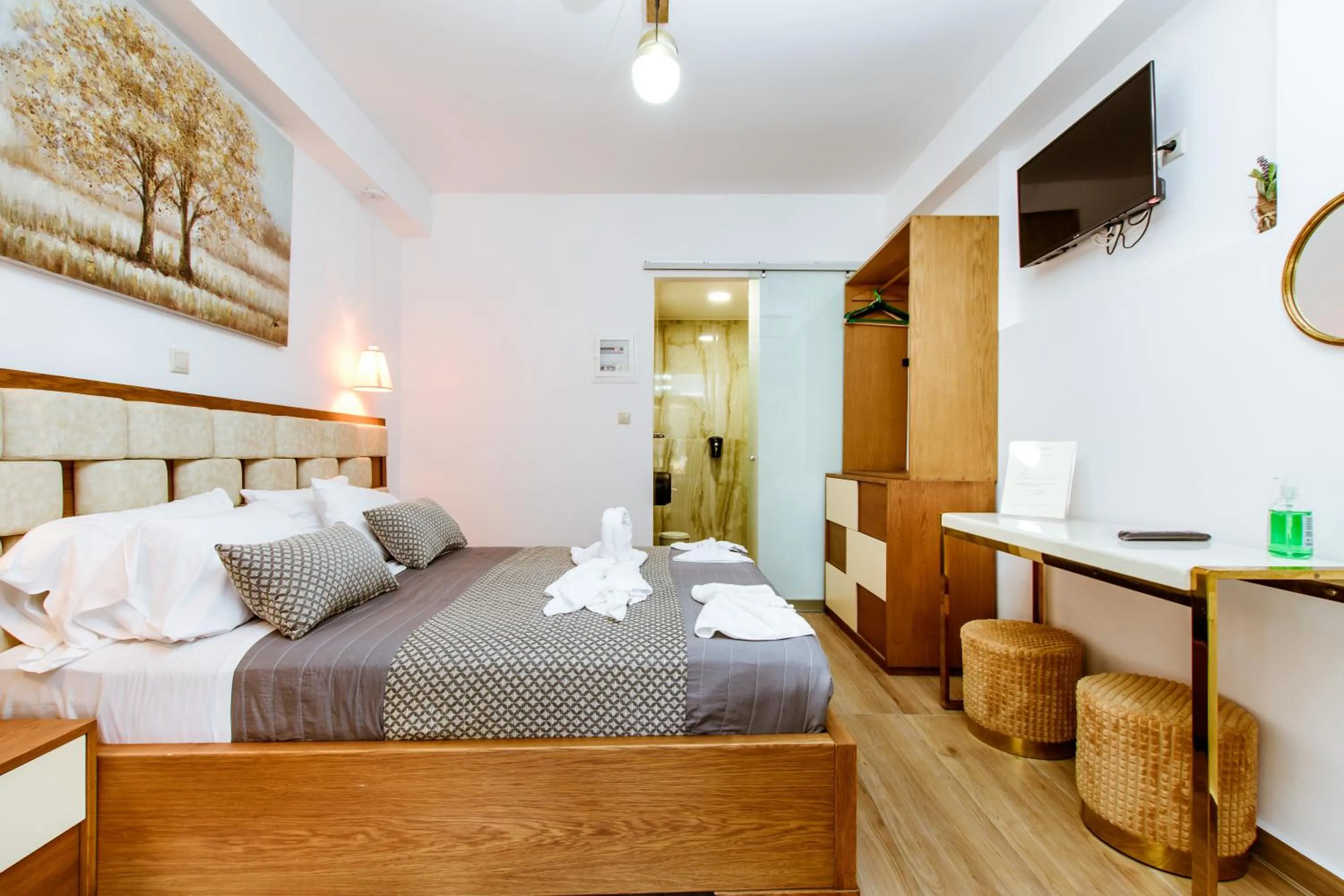 Bed in Bozzali Deluxe Hotel