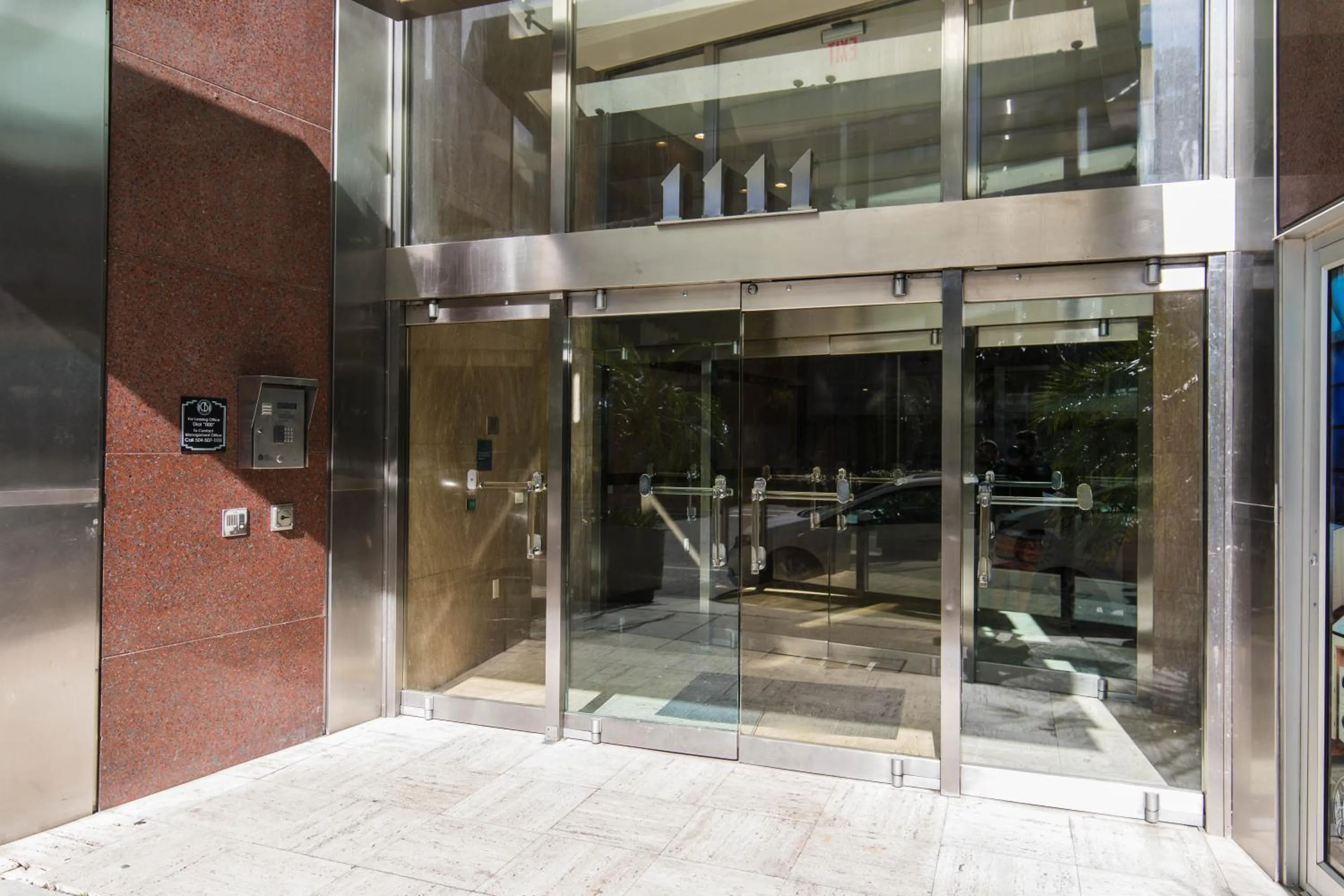 Facade/entrance in Spacious 4BR Luxury Condo Steps to French Quarter