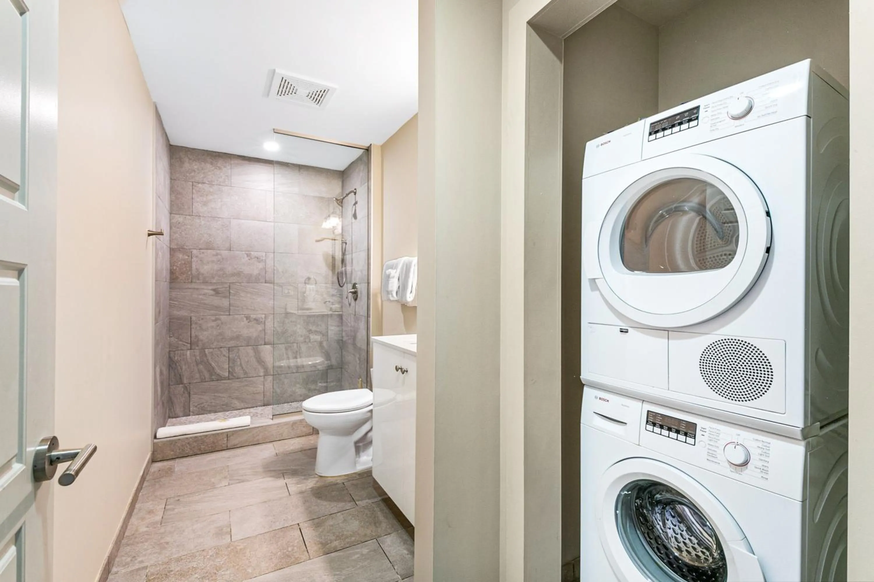 Bathroom in Spacious 4BR Luxury Condo Steps to French Quarter