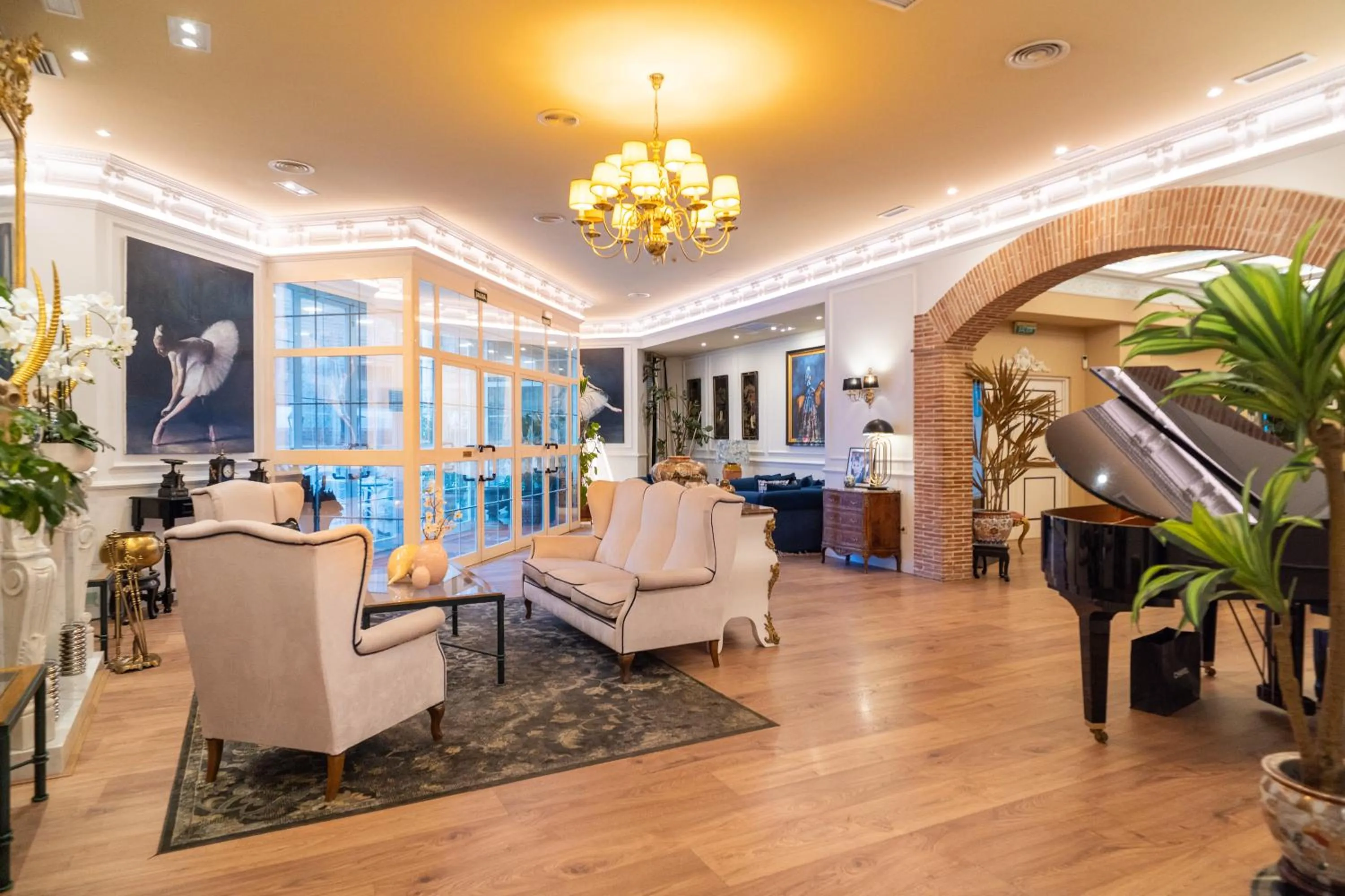 Lobby or reception in Palacete de la Ochava