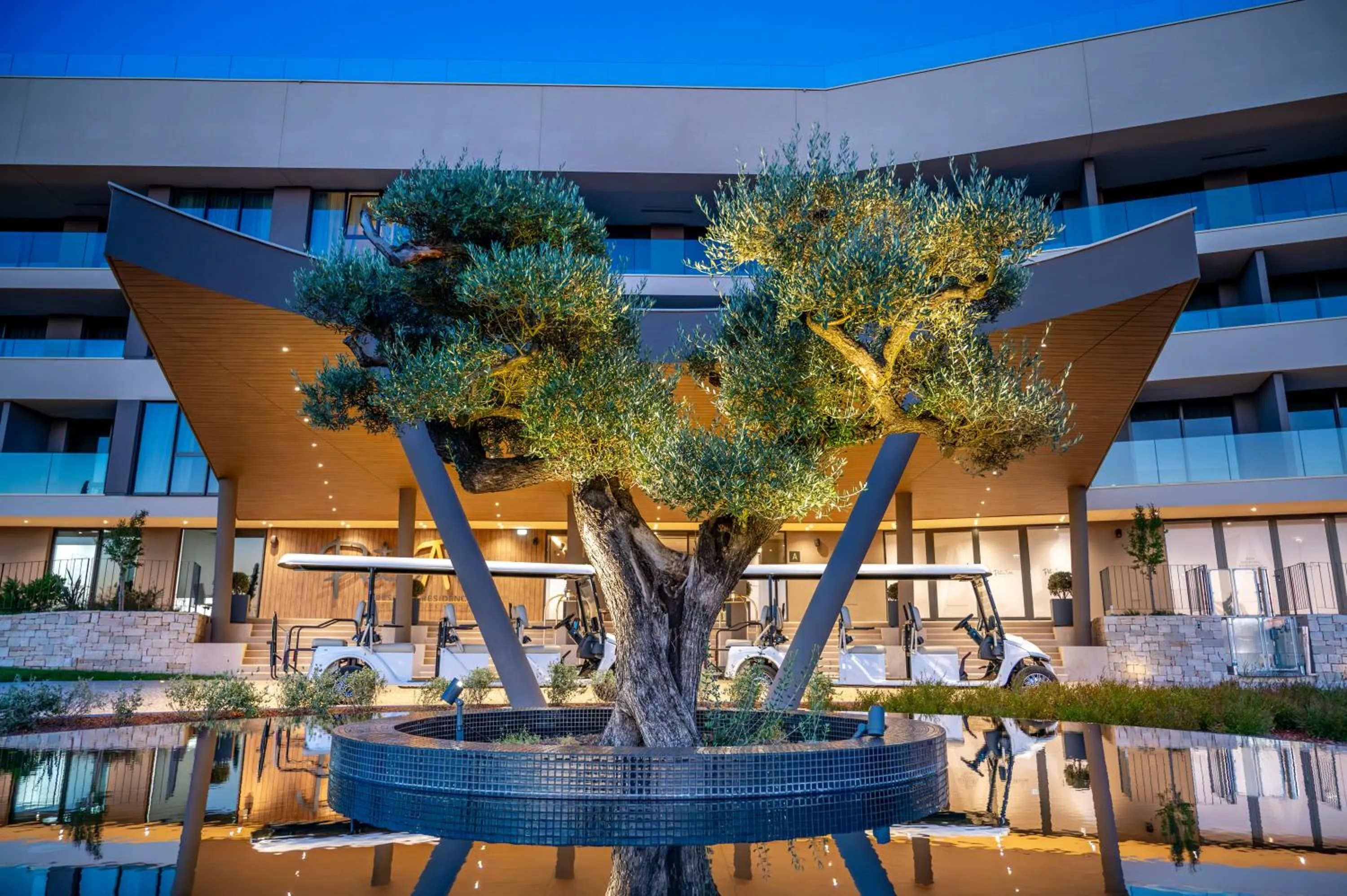 Facade/entrance in Petram Resort & Residences