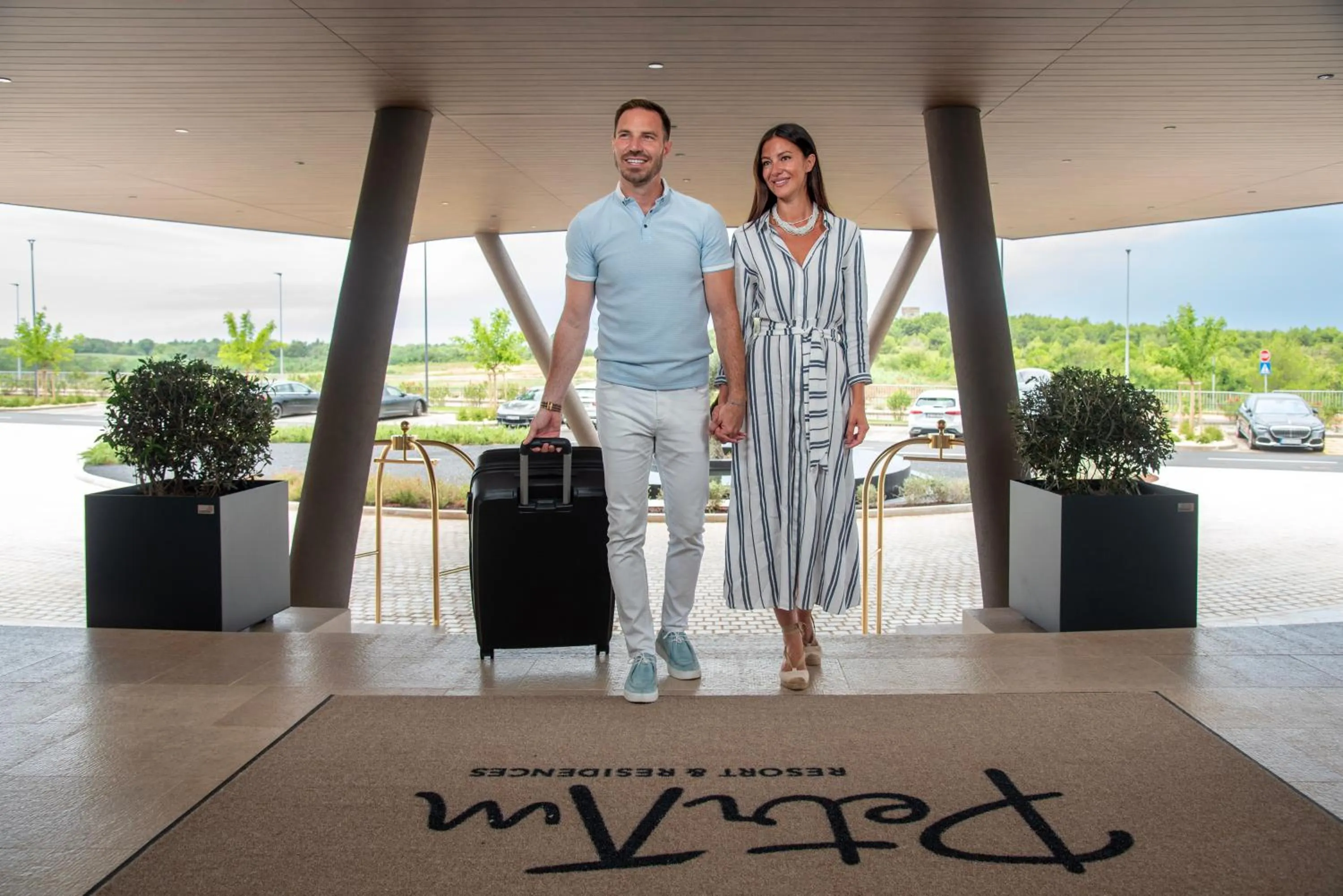 Facade/entrance in Petram Resort & Residences