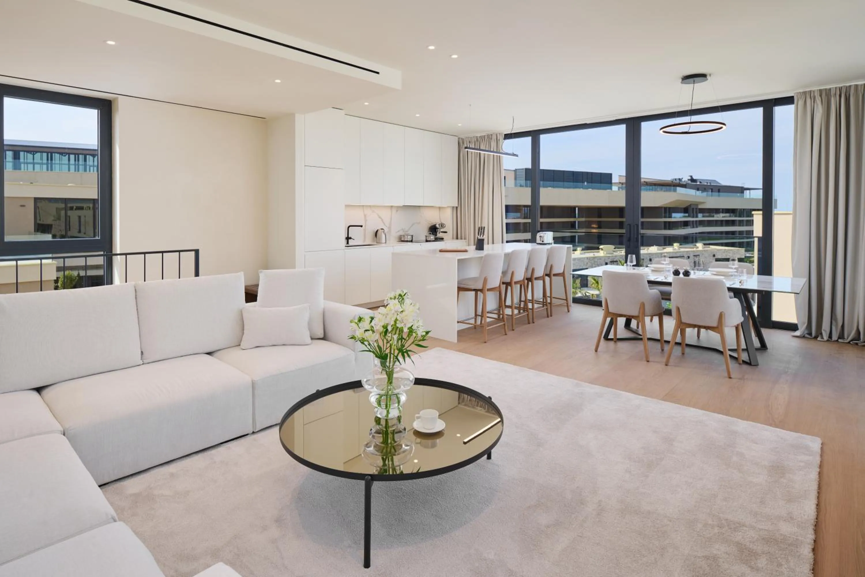 Kitchen or kitchenette in Petram Resort & Residences