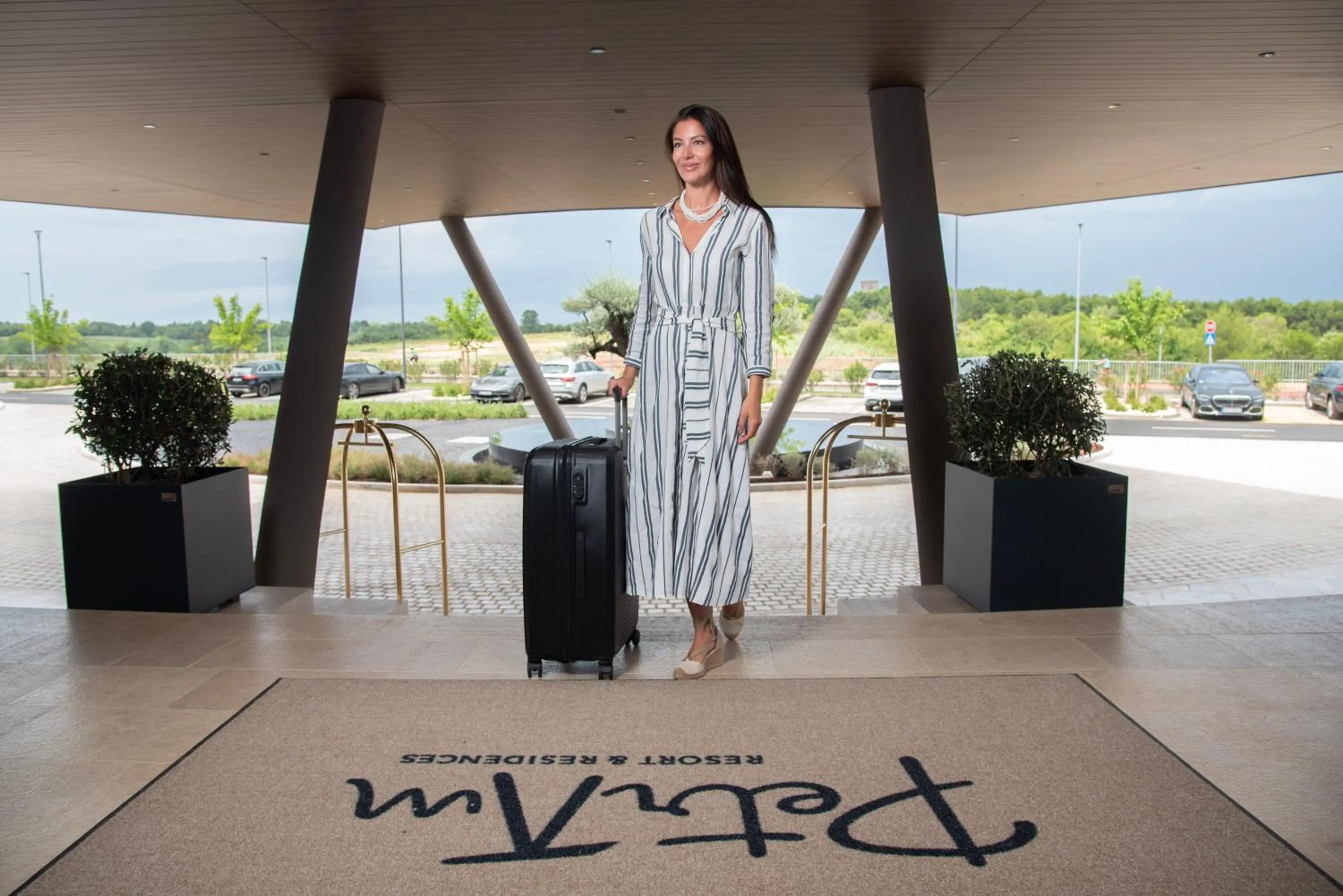 Facade/entrance in Petram Resort & Residences