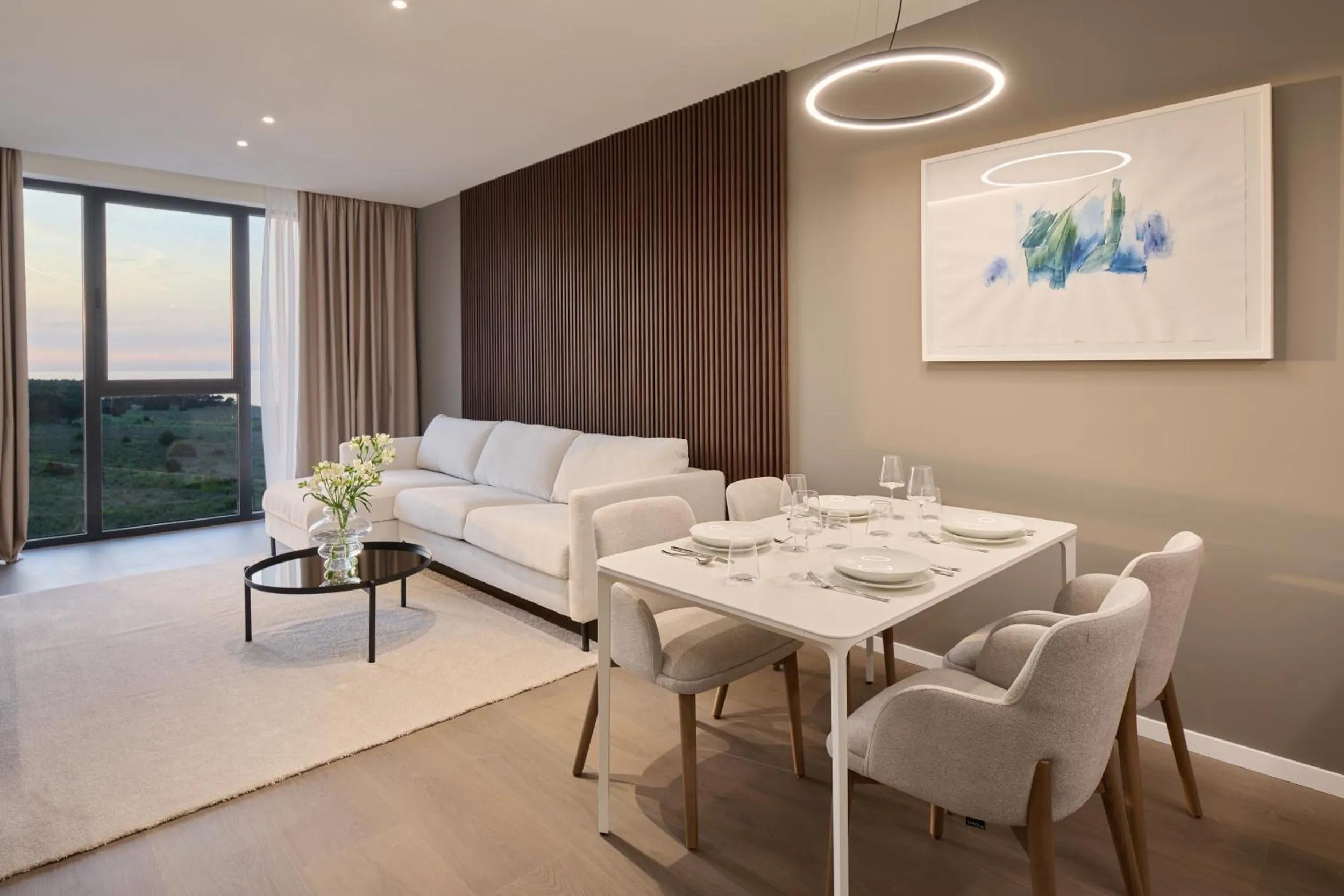 Living room in Petram Resort & Residences