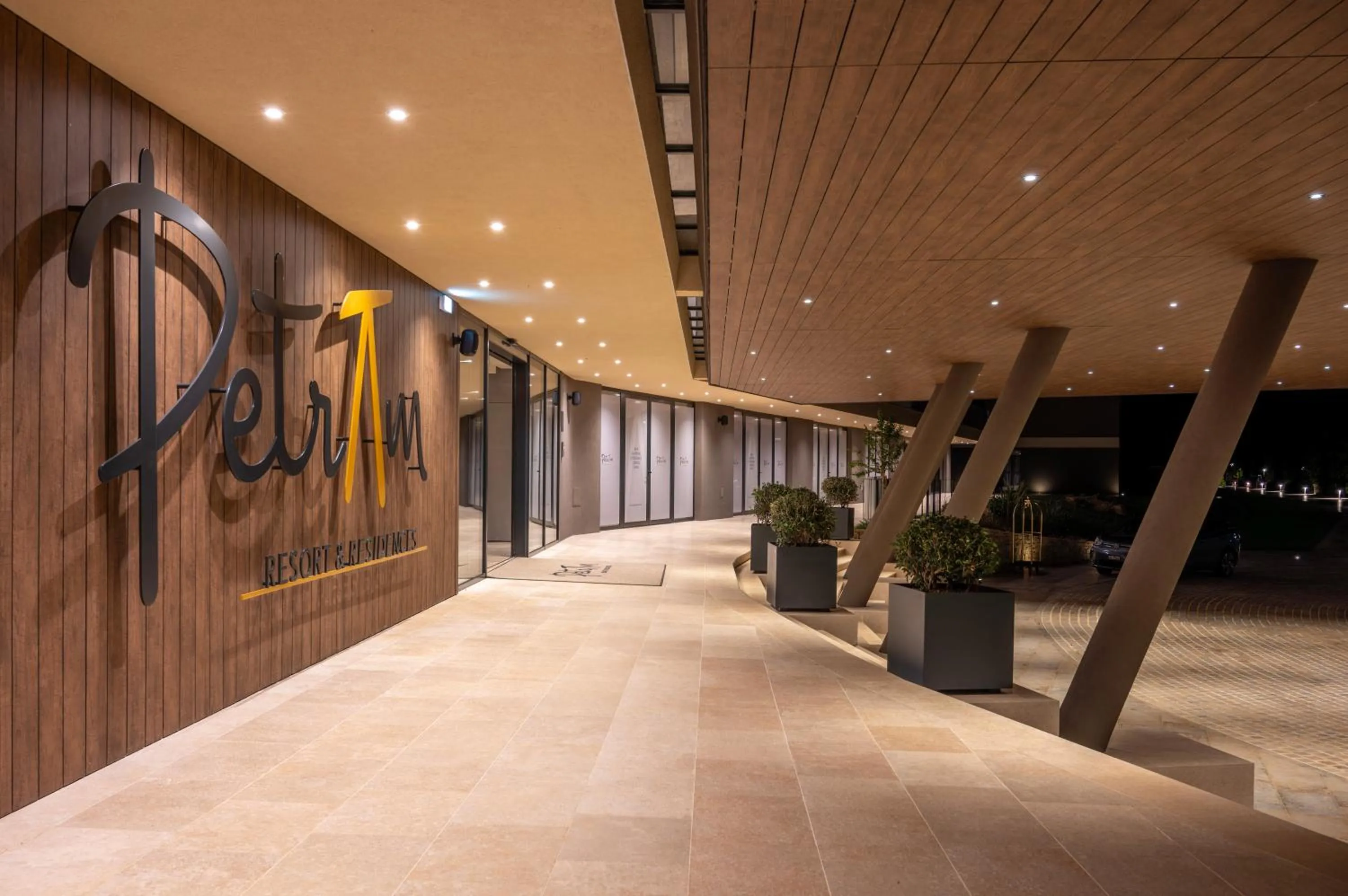 Facade/entrance in Petram Resort & Residences