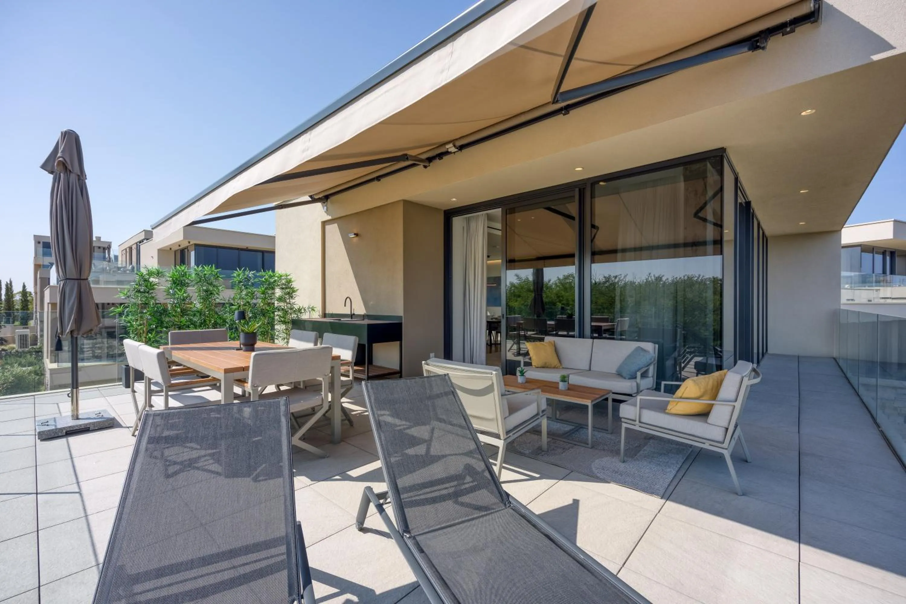 Patio in Petram Resort & Residences