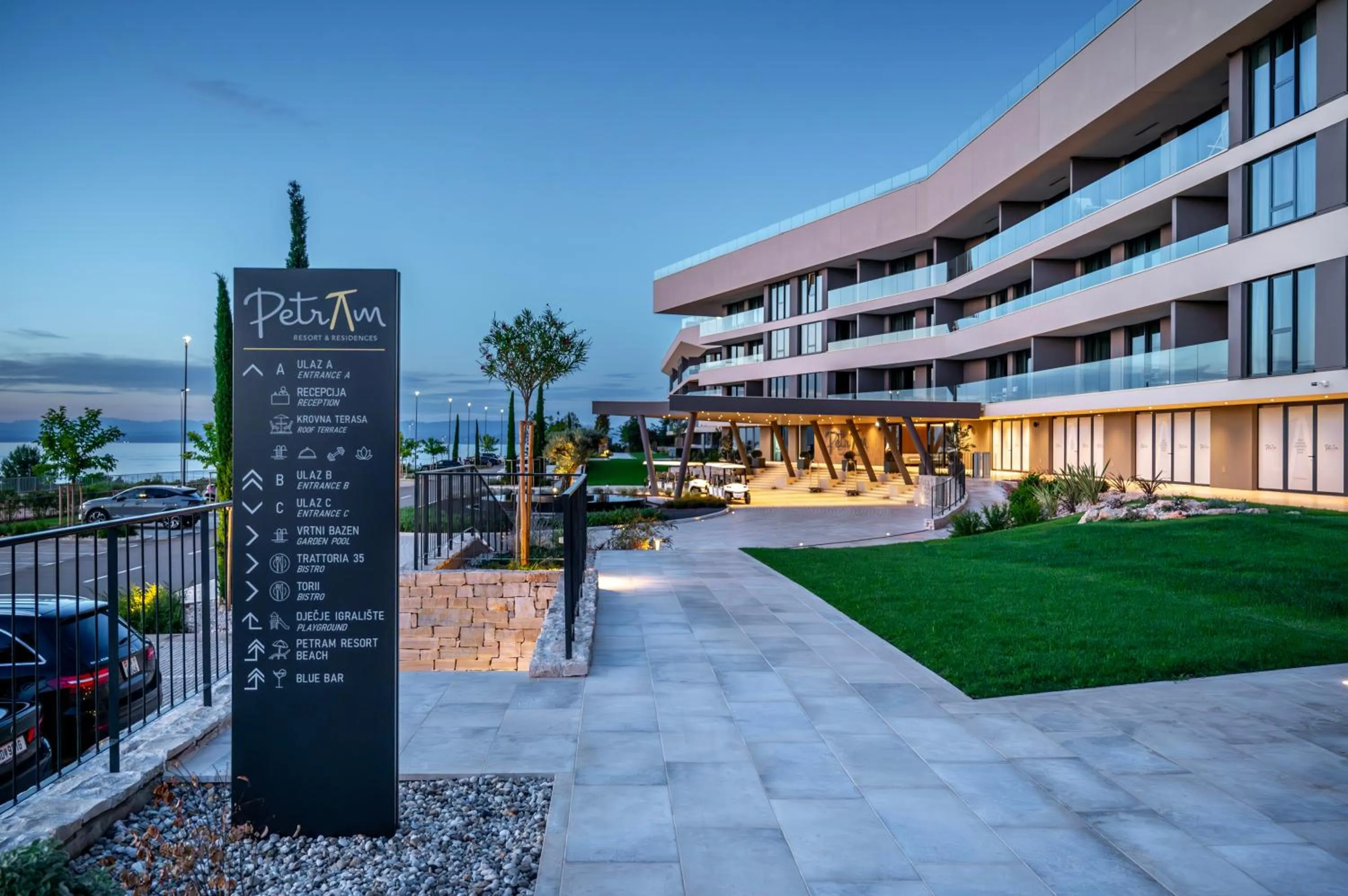 Property building in Petram Resort & Residences